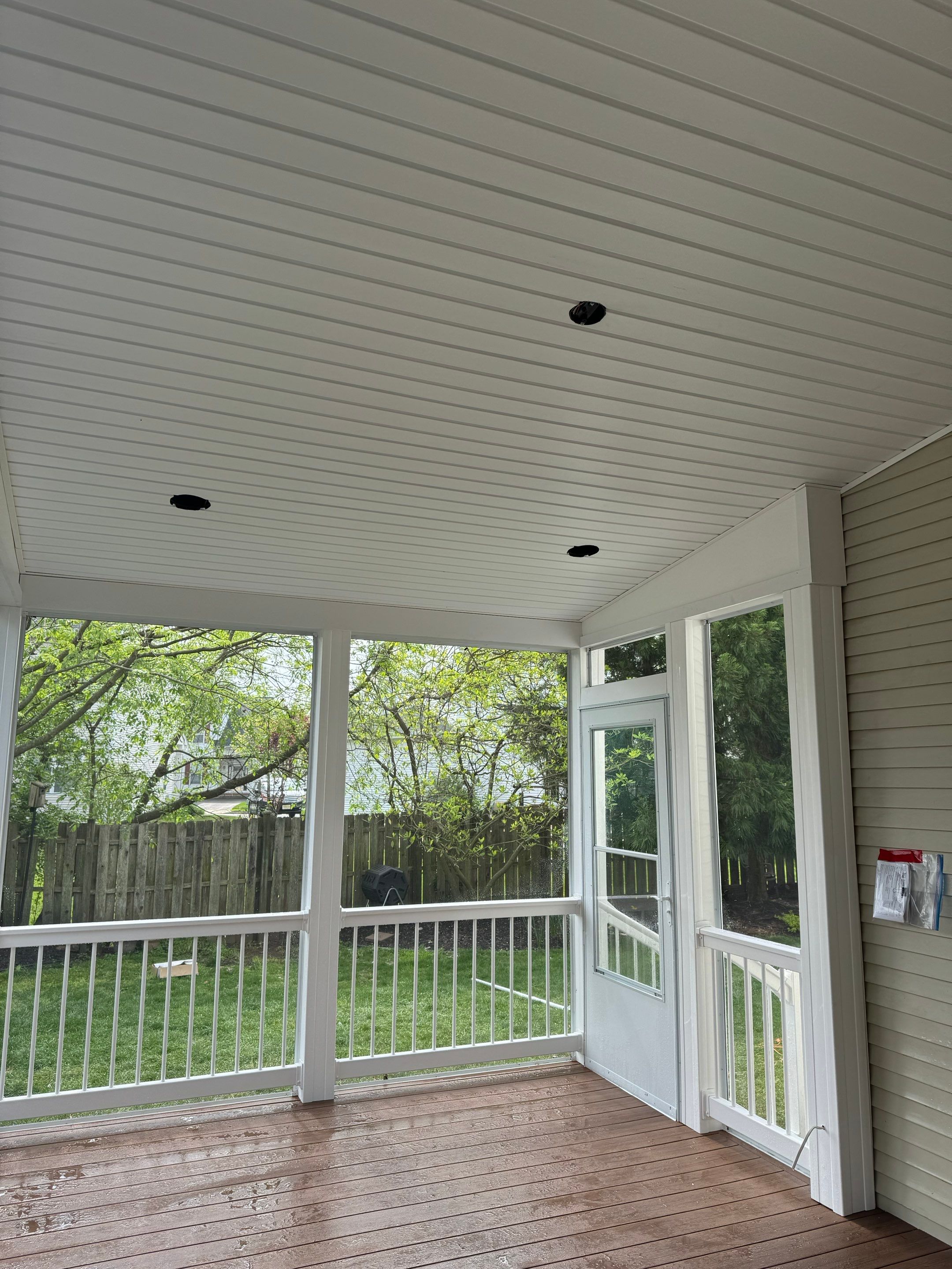 New Deck with Screened Porch by deck guardian