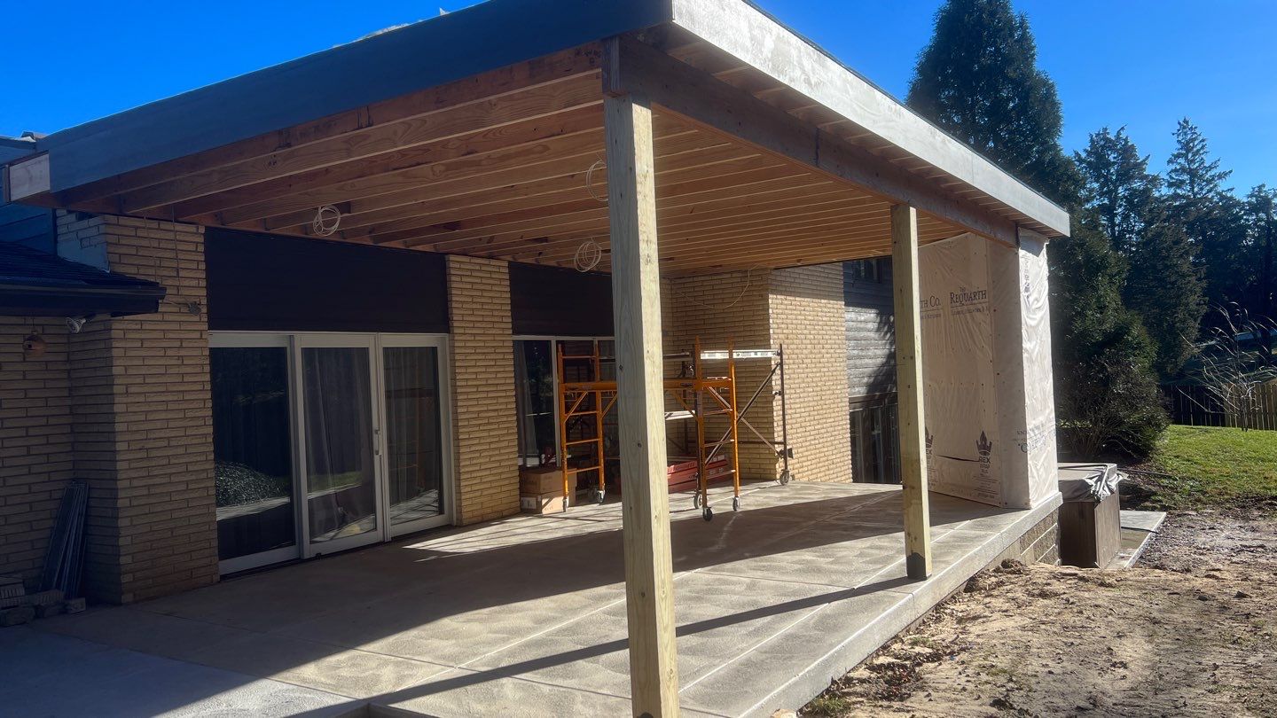 Centerville Covered Patio by Zengel Group