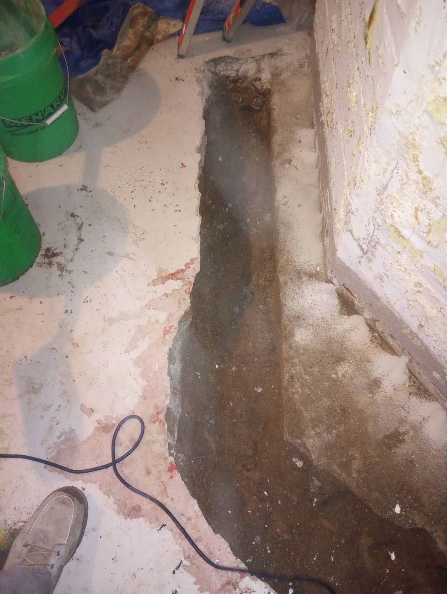 Yet Another South Minneapolis Drain Tile by Waterproofing Northeast