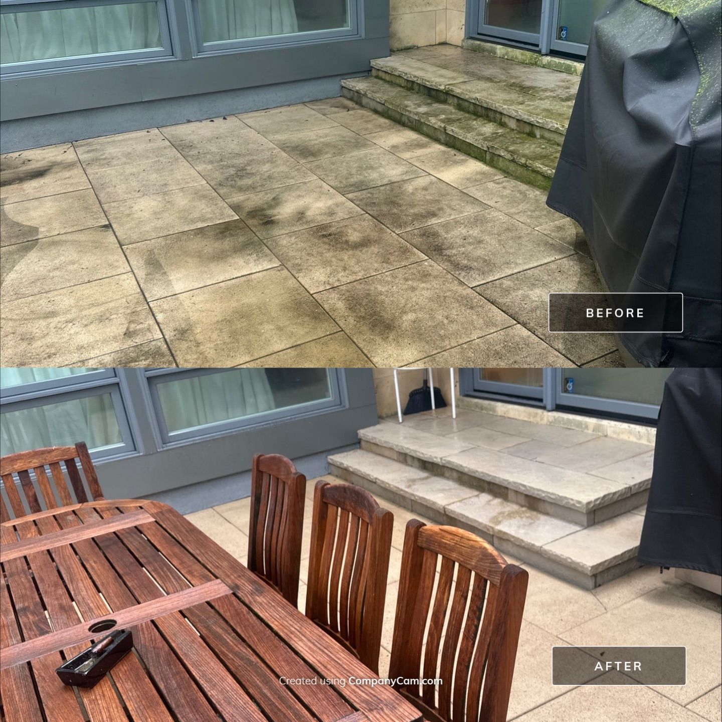 Project in Winnetka by Simmons Power & Soft Washing