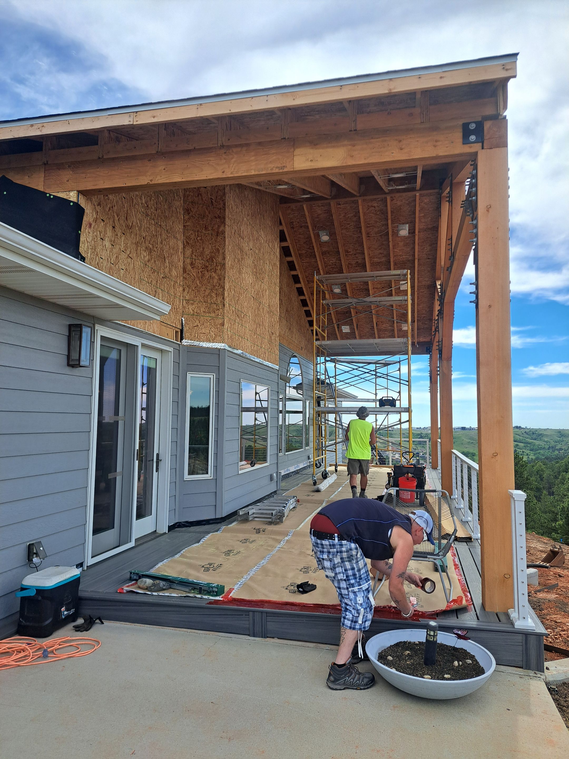 Trex Decking using Trex by Weather-Tite Exteriors LLC