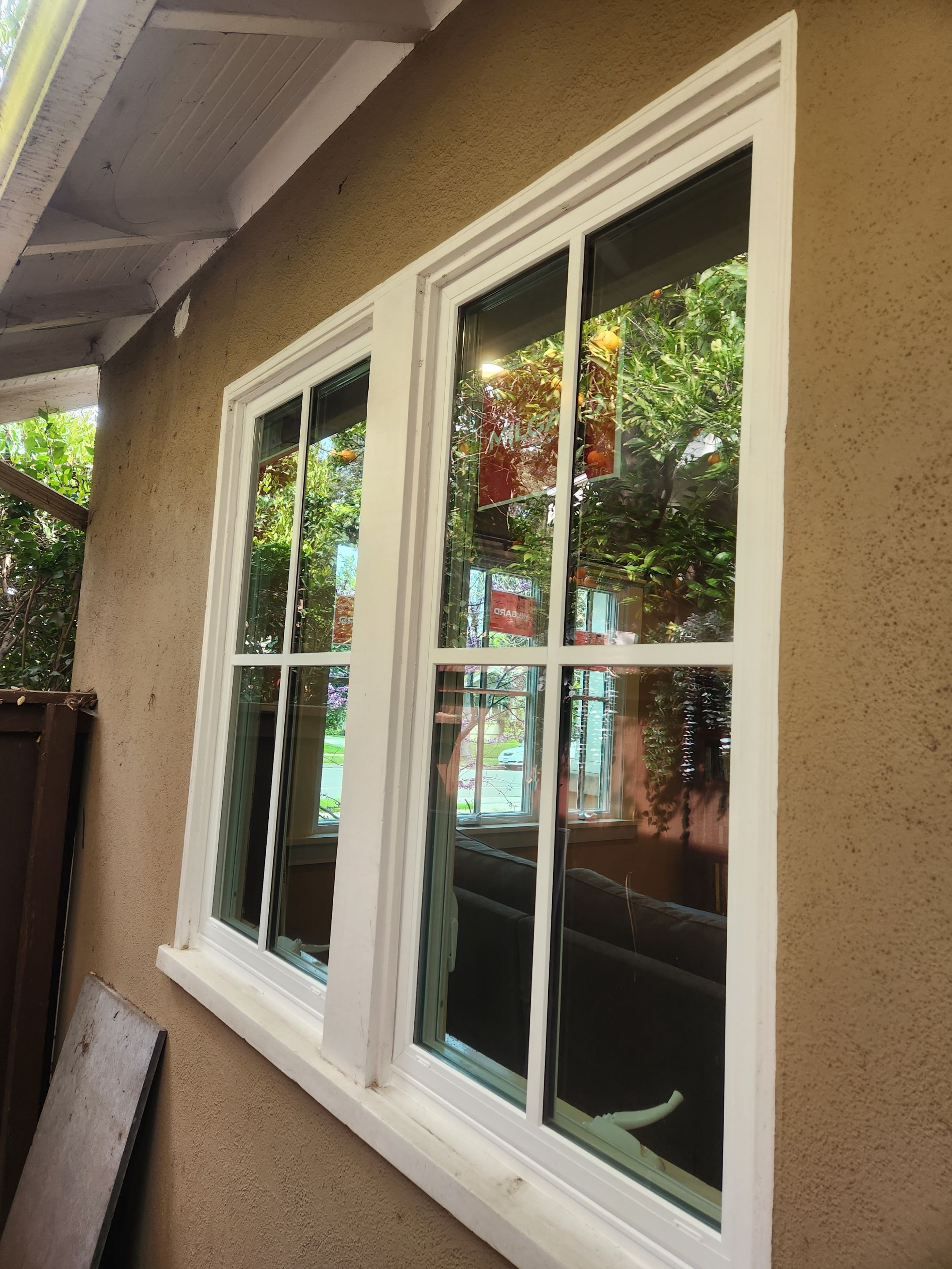 Window Installation using Milgard Ultra series, Fiberglass windows with SDL grids by American Window Company