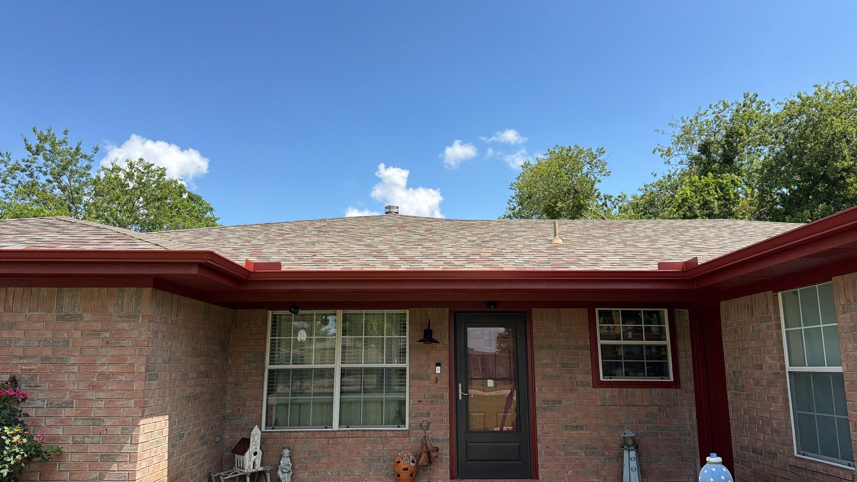 Gutter Installation on Referred Neighbor by Action Exteriors Austin