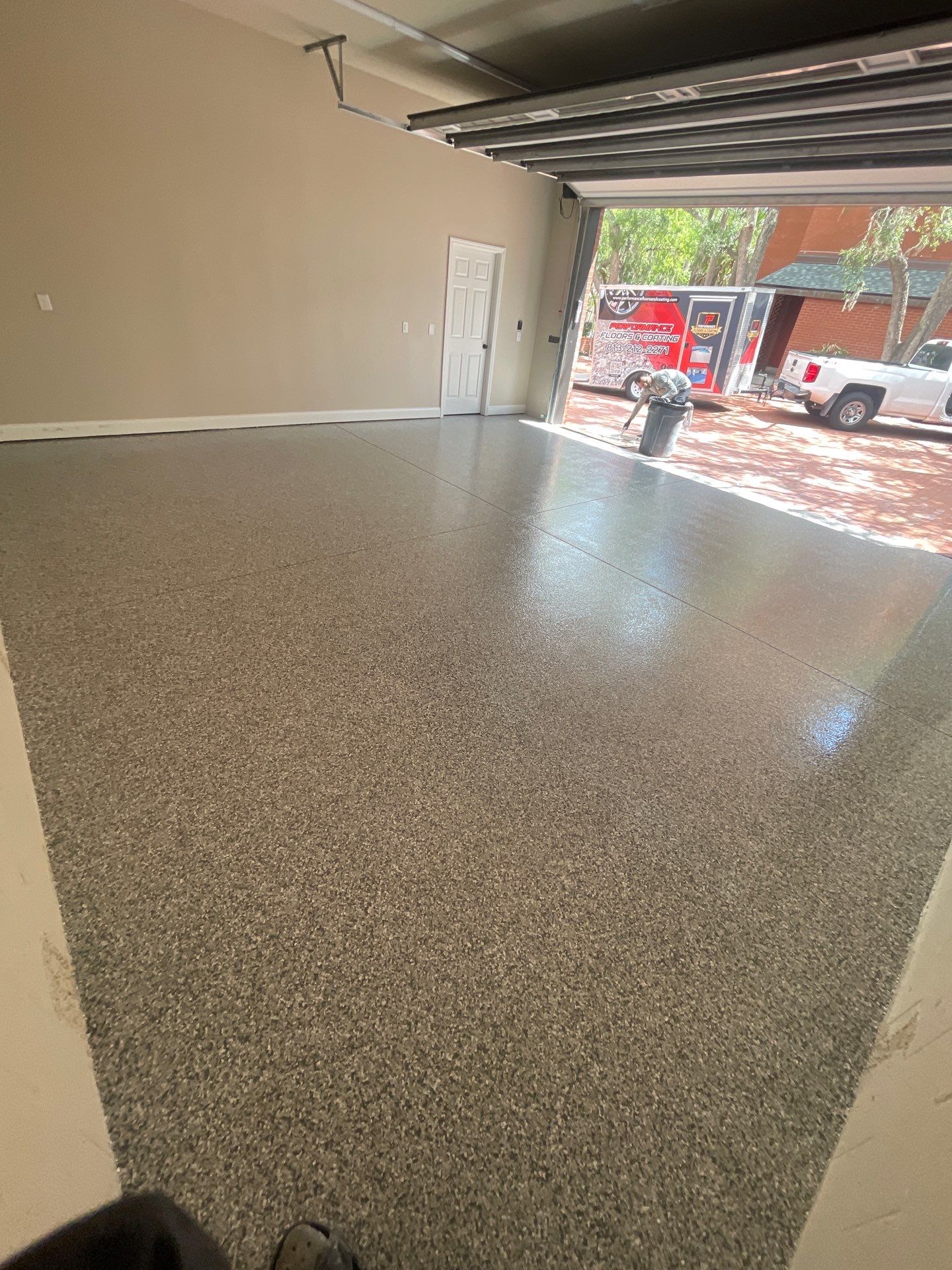 Lakeland, FL Garage Transformation in Just One Day by Performance Floors & Coating