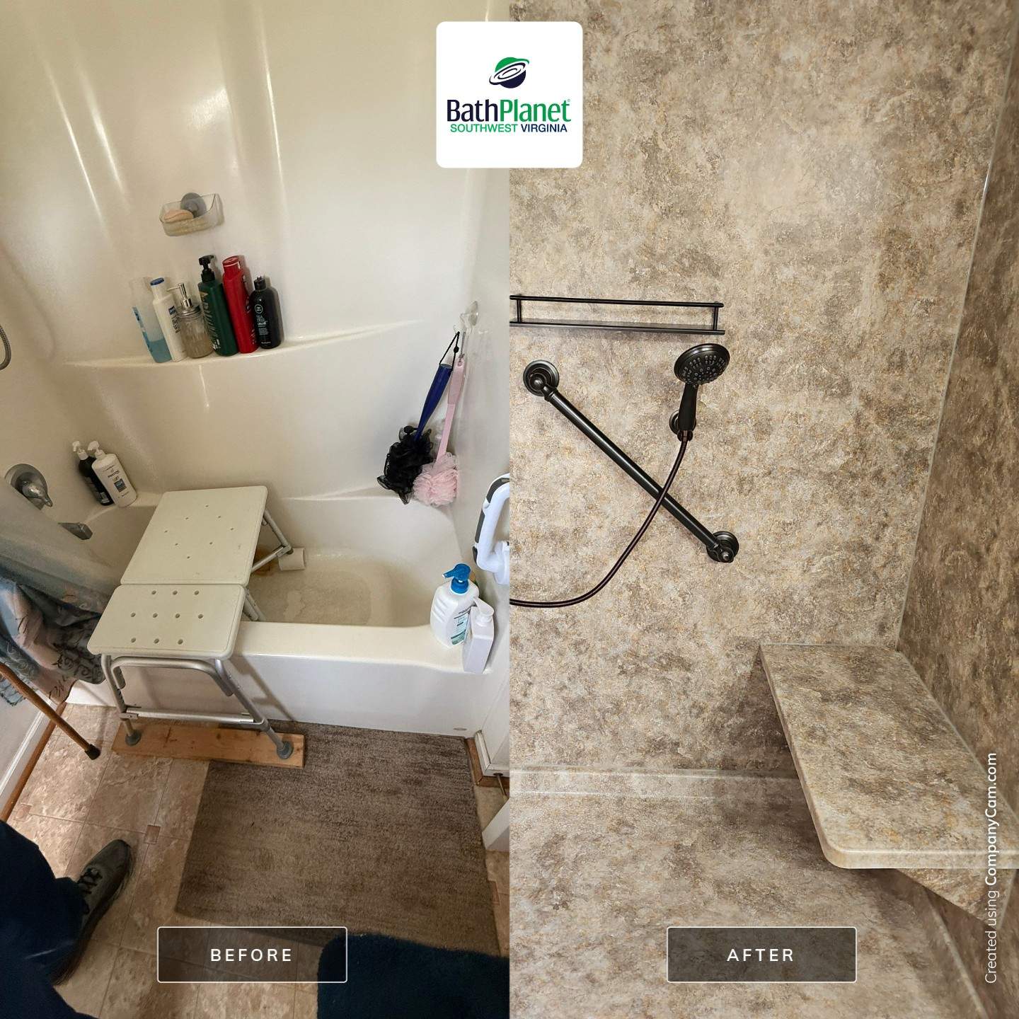 Safety comes first. by BathPlanet SW Virginia