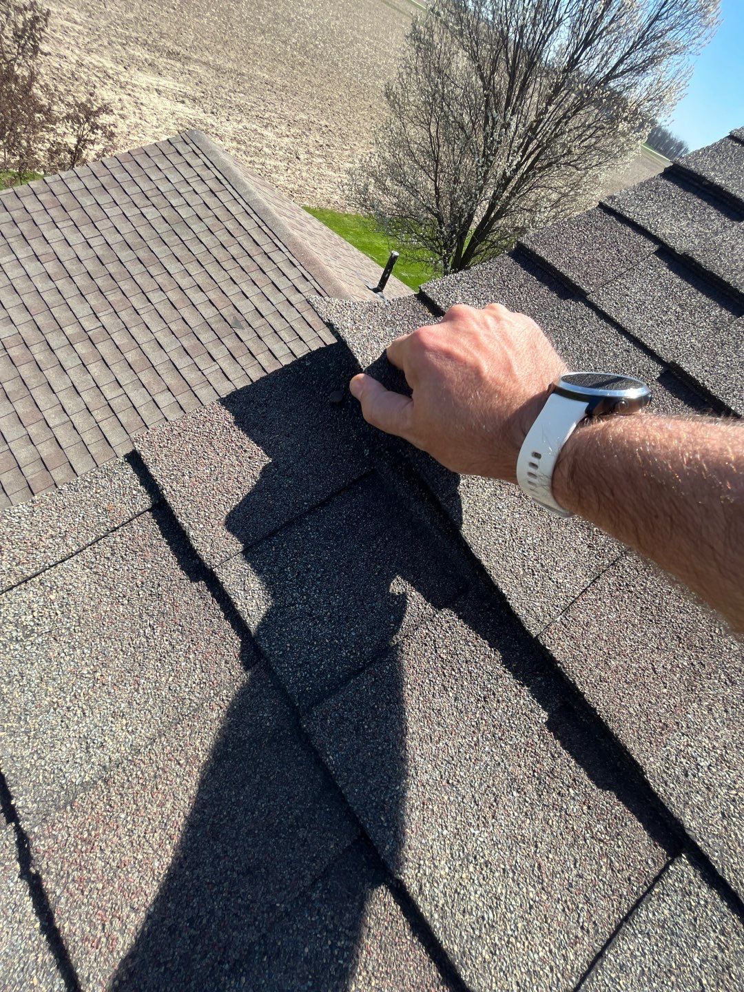 Residential Roofing Installation using GAF Timberline HDZ Weathered Wood by Nitro Roofing and Construction