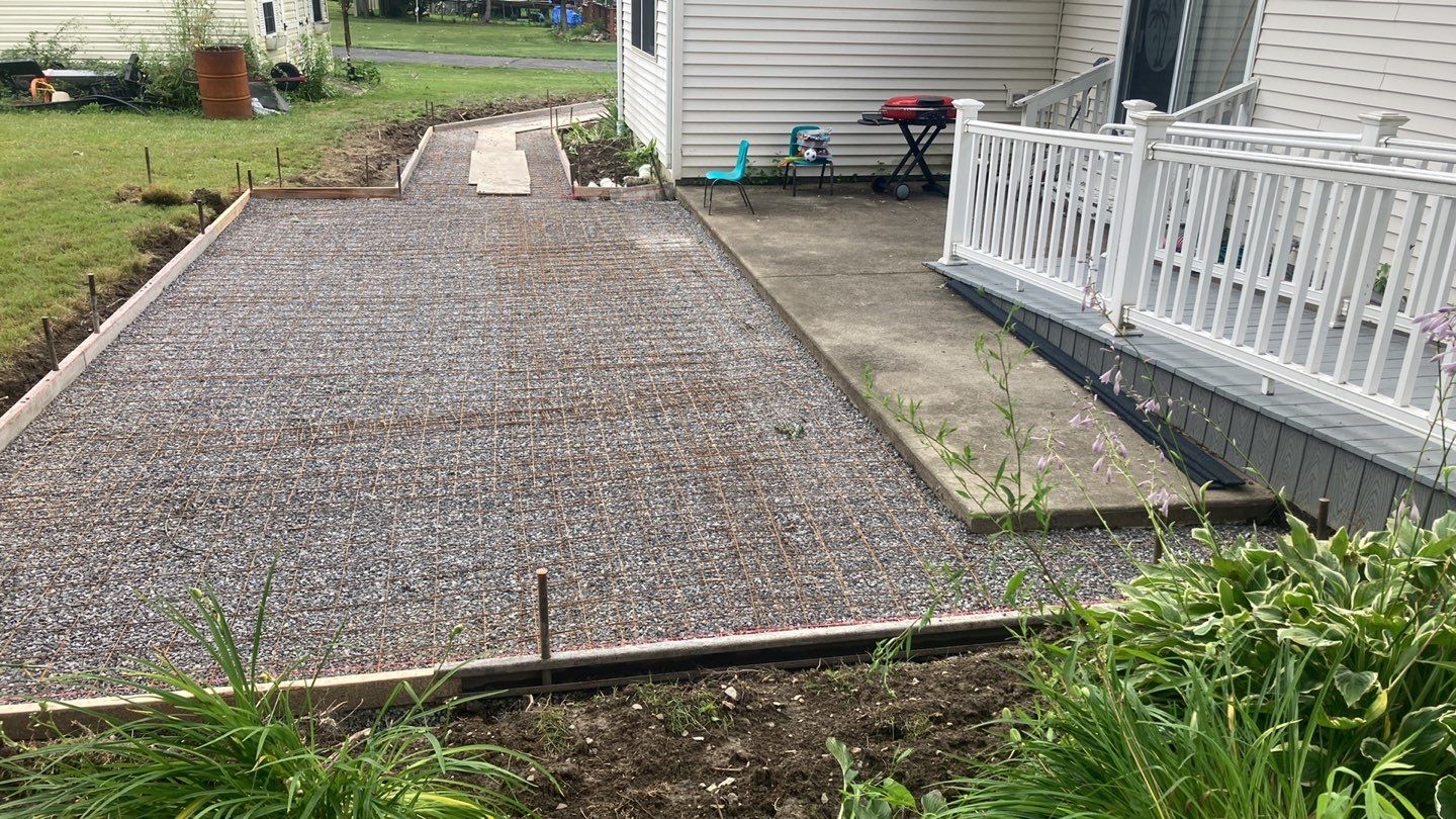 Porch and Concrete by Ivy Lea Construction
