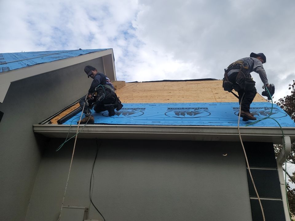 Residential Roofing Installation using Roof Replacement by American Roofing & Construction LLC