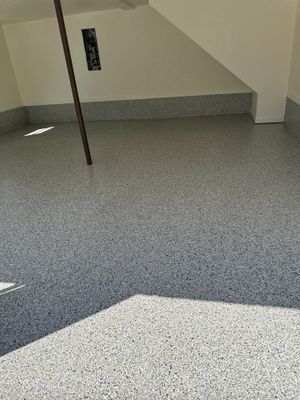 Garage Floor Coating using Cabin Fever