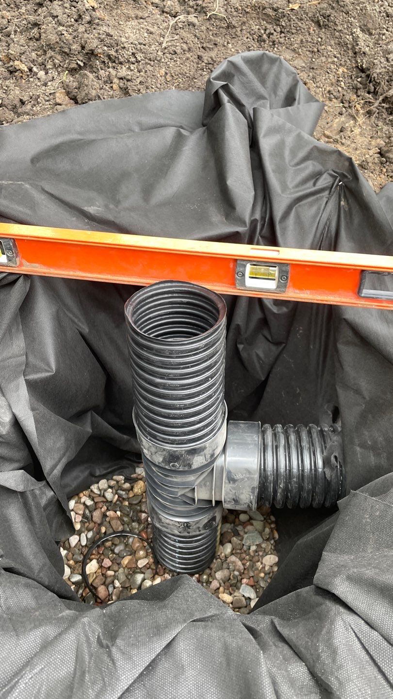 Richard’s Sump Pump Discharge Line Fix by Waterproofing Northeast