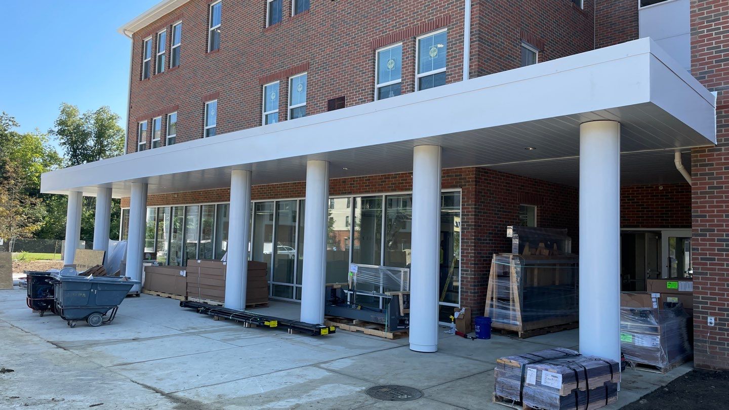 Commercial Roofing Installation using Owens Corning Duration Estate Gray by Nitro Roofing and Construction
