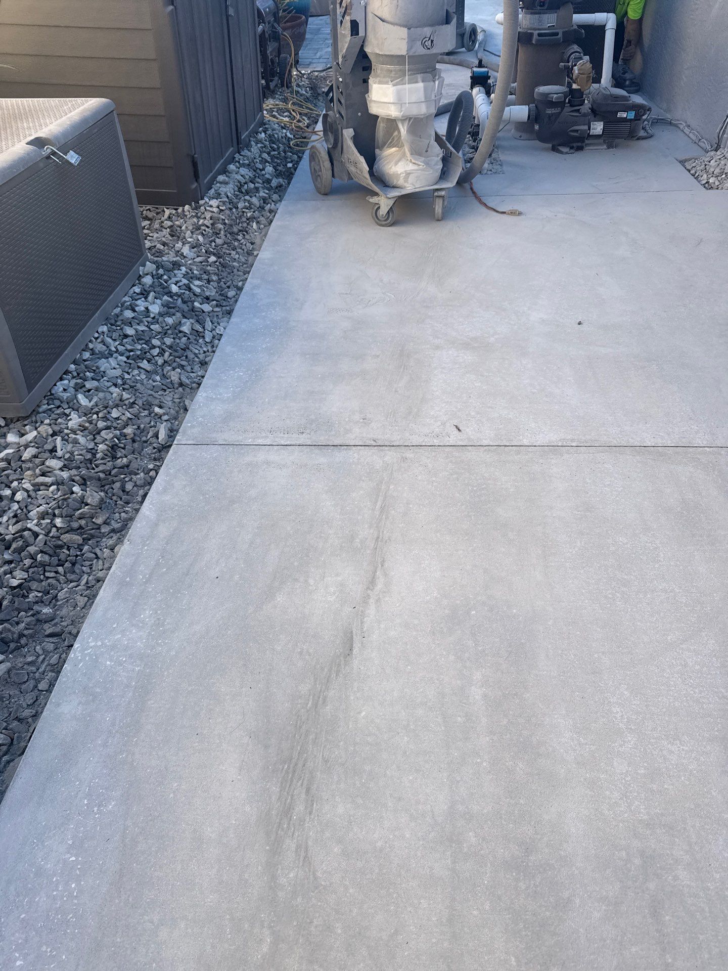 Driveway & Sidewalk Slatestone by Innovative Concrete Coatings 