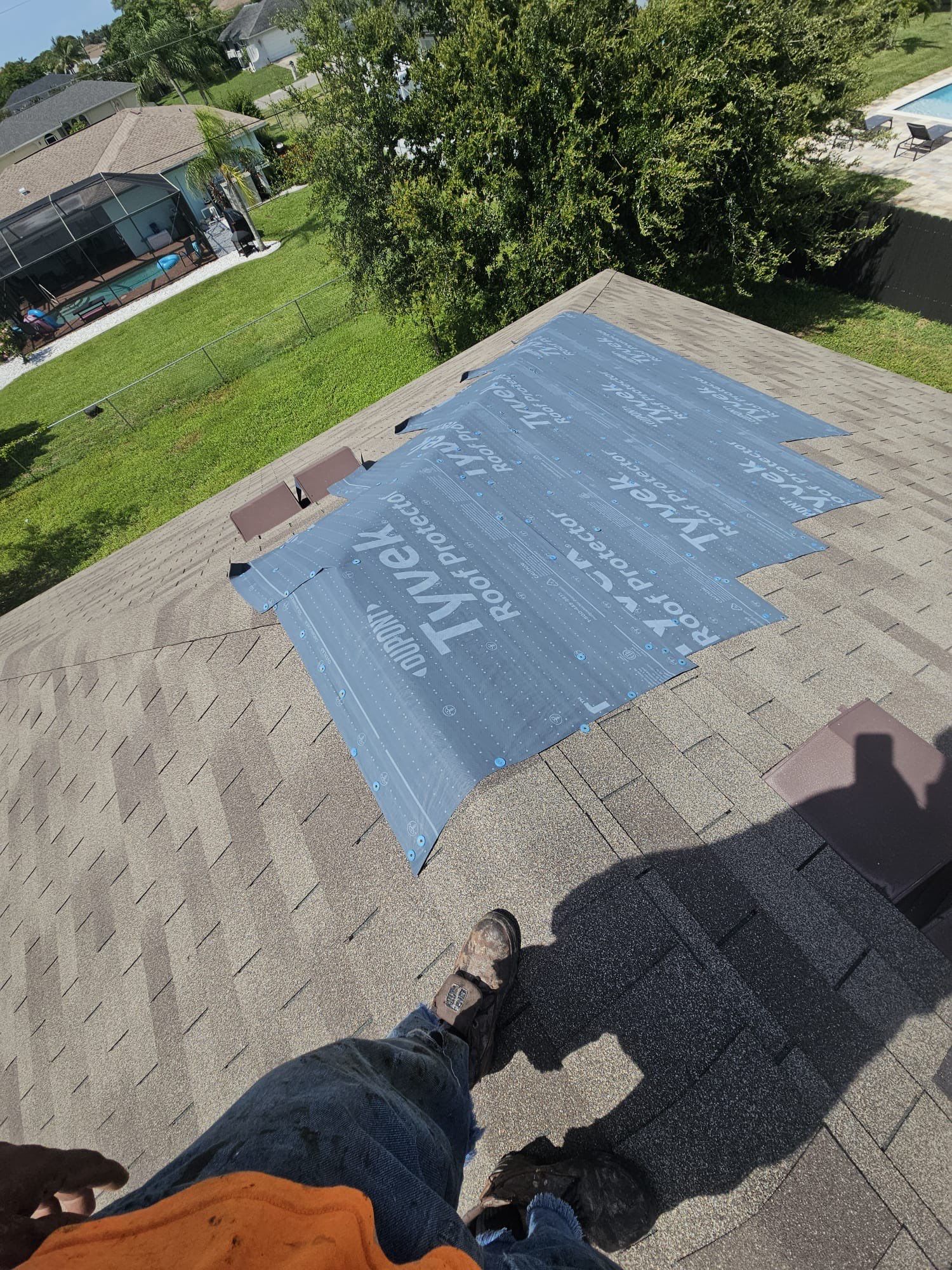 Residential Shingle Repair by Four Peaks Roofing