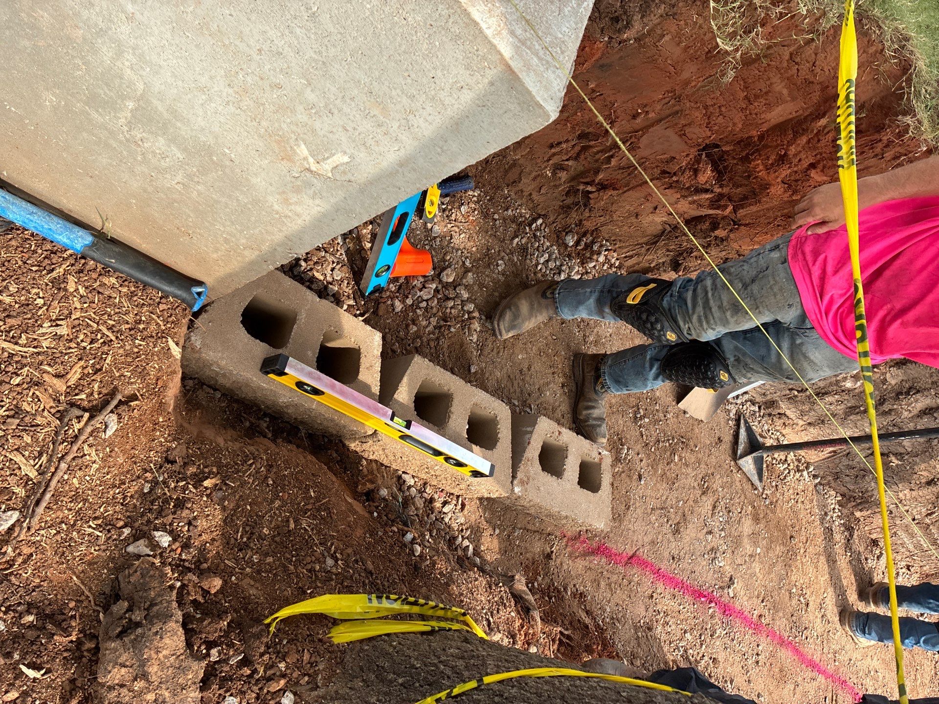 Retaining Wall by Clays Services Inc