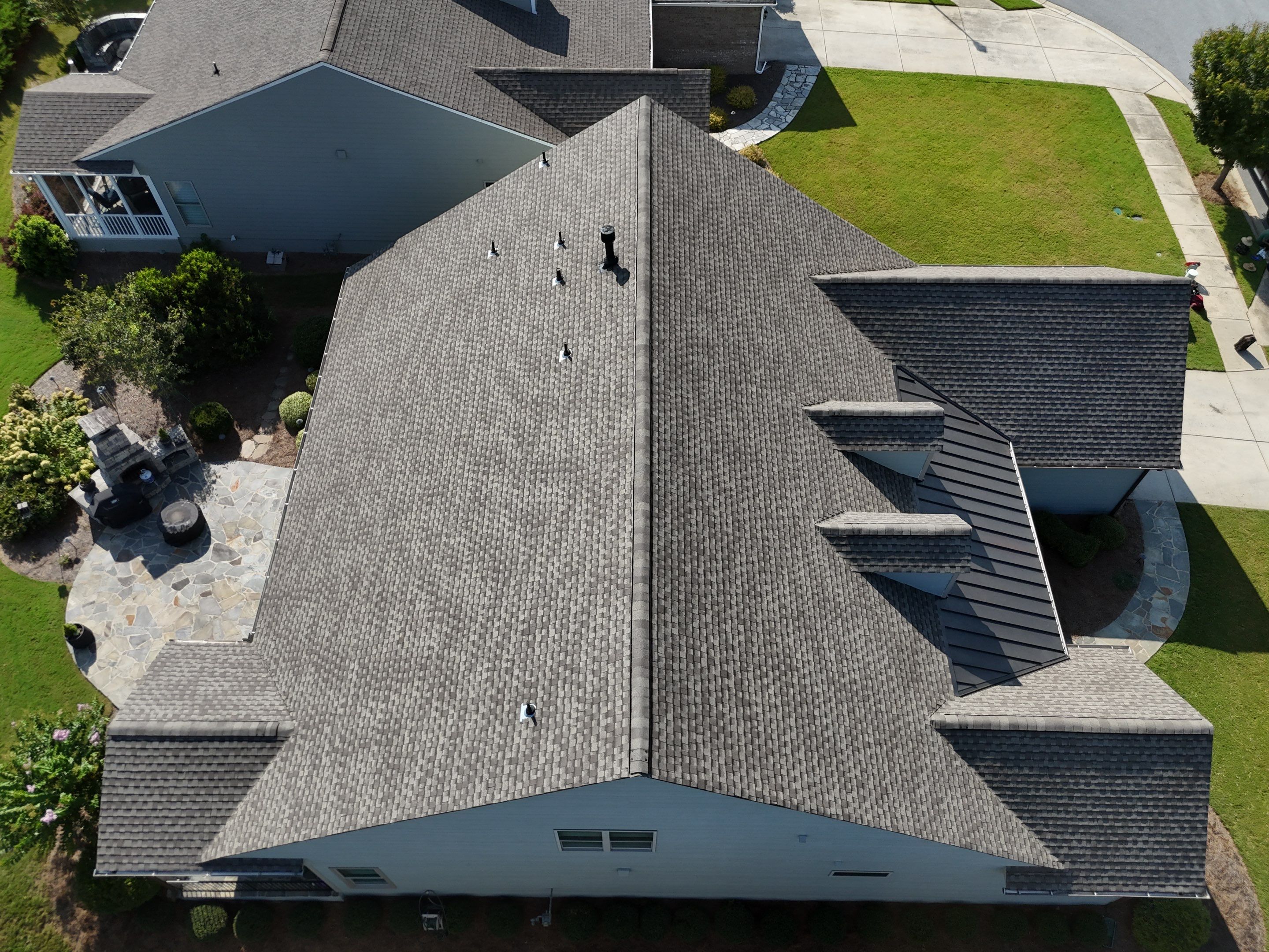  Ventura Place  Hoschton Roof Replacement  by Dom Roofing & Restoration