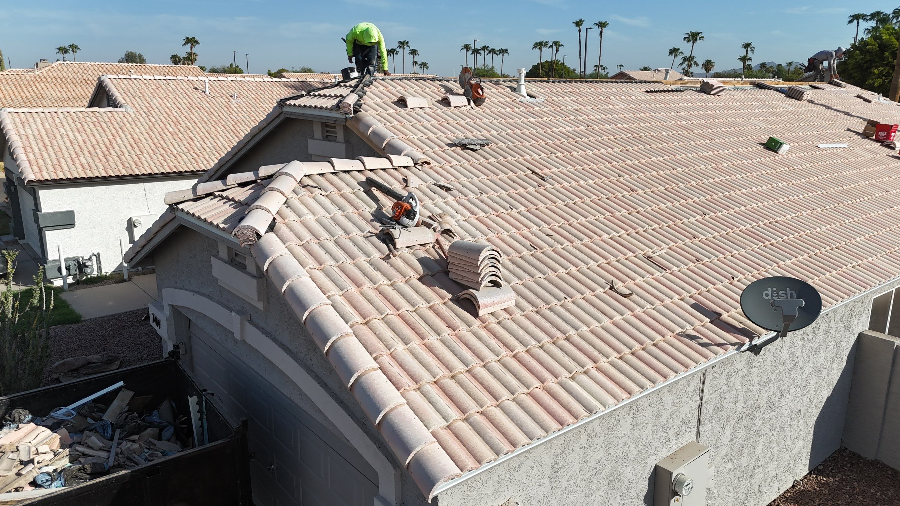 Project in Mesa, AZ by Saint Roofing