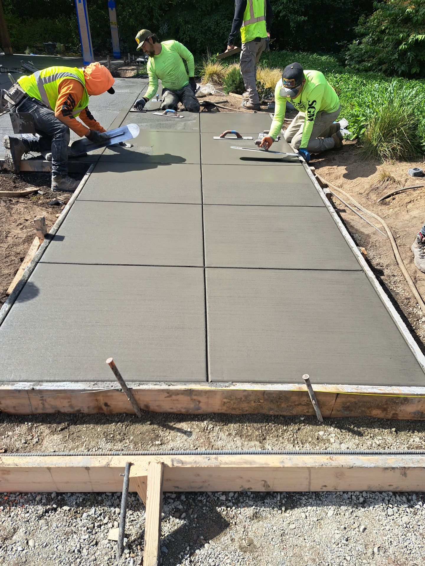 Concrete Driveway Makeover | Edmonds  by Jireh Asphalt & Concrete Inc 