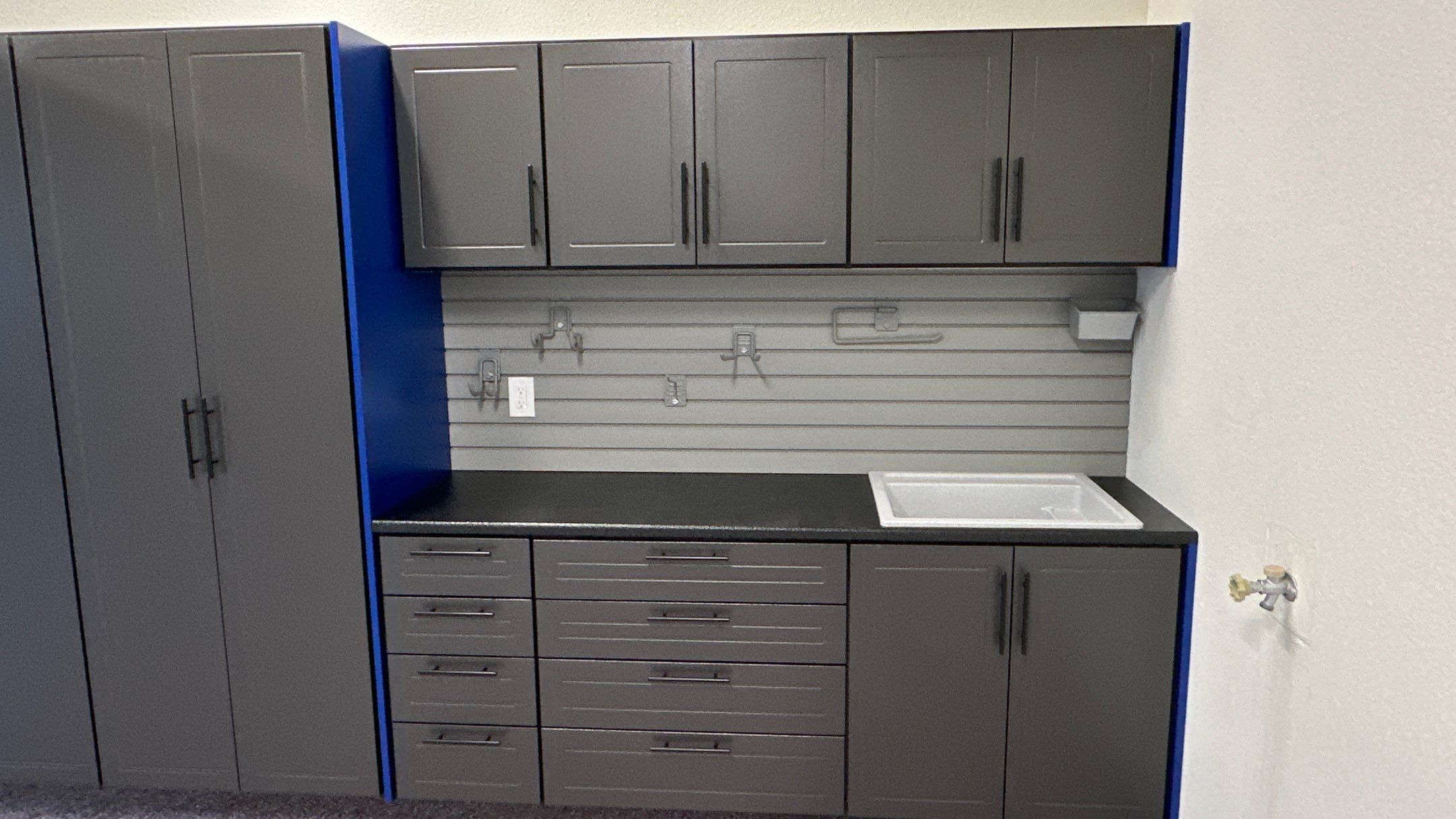 Look Tanner B. added his beautiful garage storage to his garage by Banner Garage