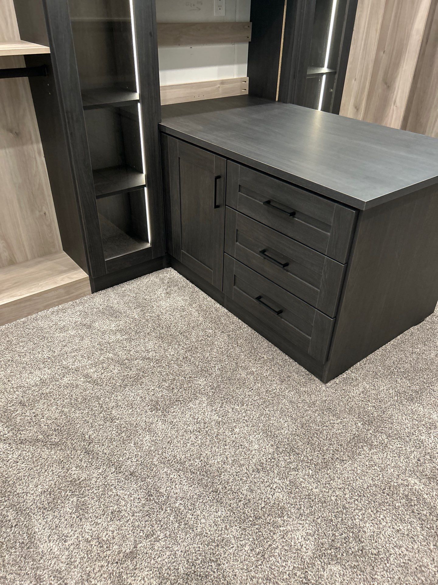 Two-Tone Luxury Closet in Longmont by Concept 32, Inc.