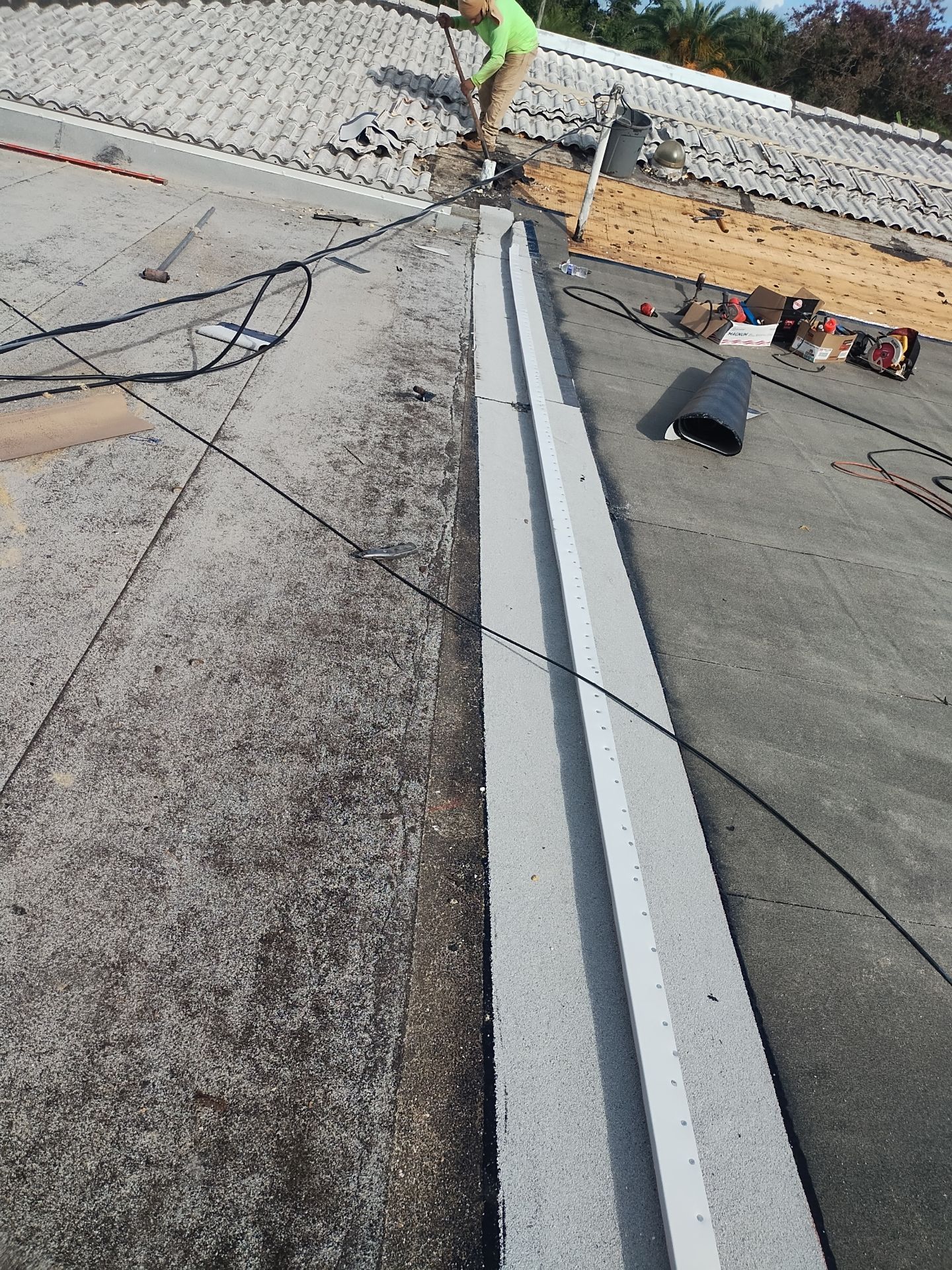 Project in St. Petersburg 33703 by Mitchell Roofing Company LLC 