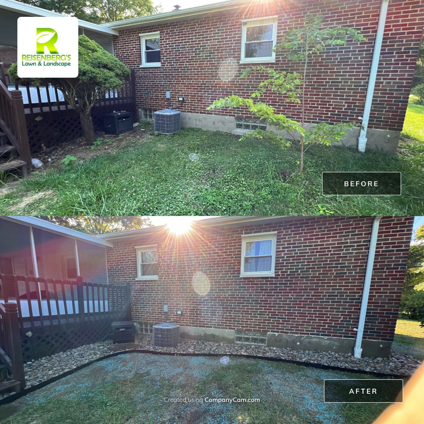 Foundation Grading & Gravel Installation by Reisenberg’s Lawn & Landscape, LLC
