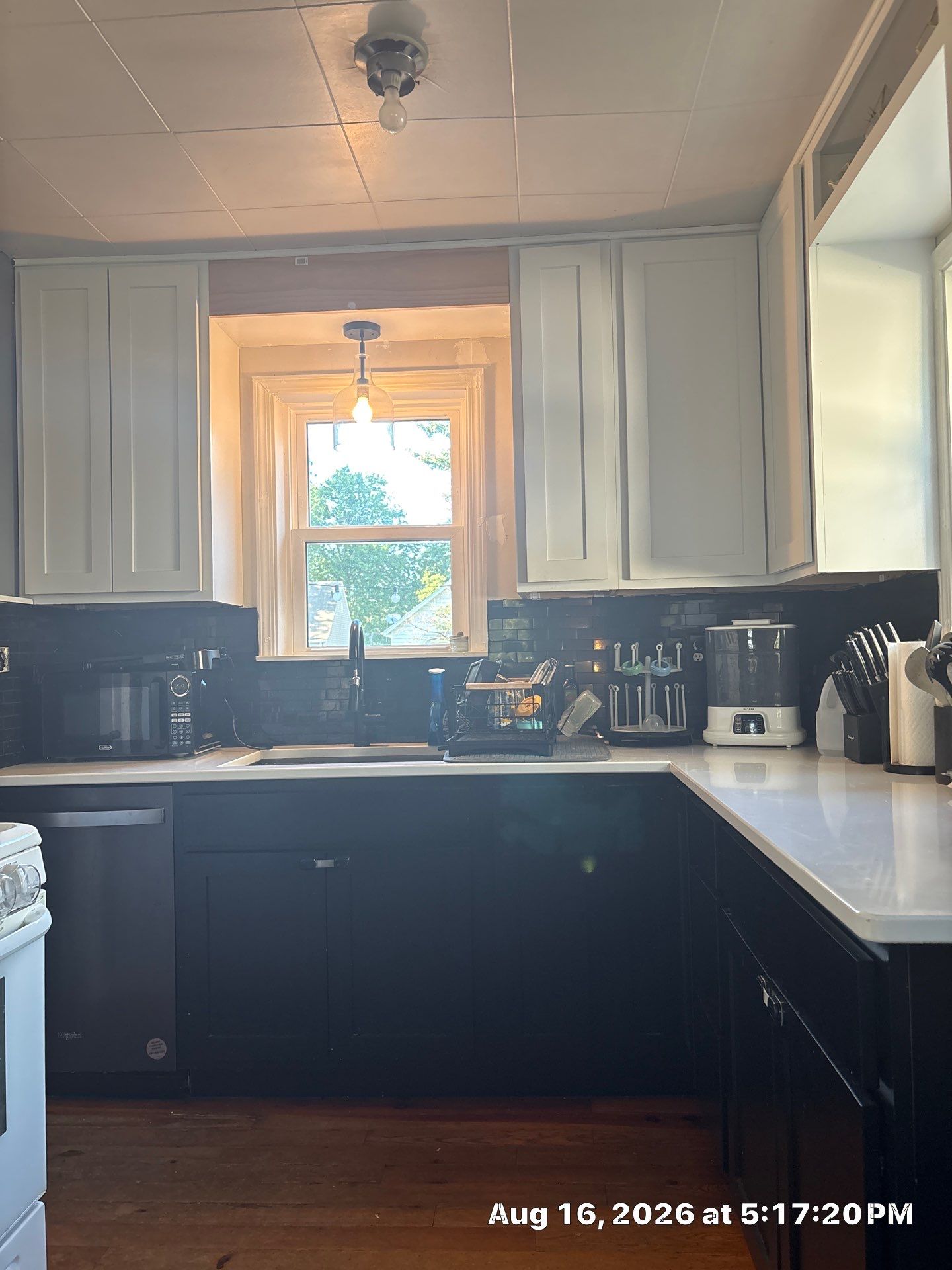Modern Two-Tone Kitchen Remodel With Quartz Countertops in Lincoln by CompanyCam Sales Demo