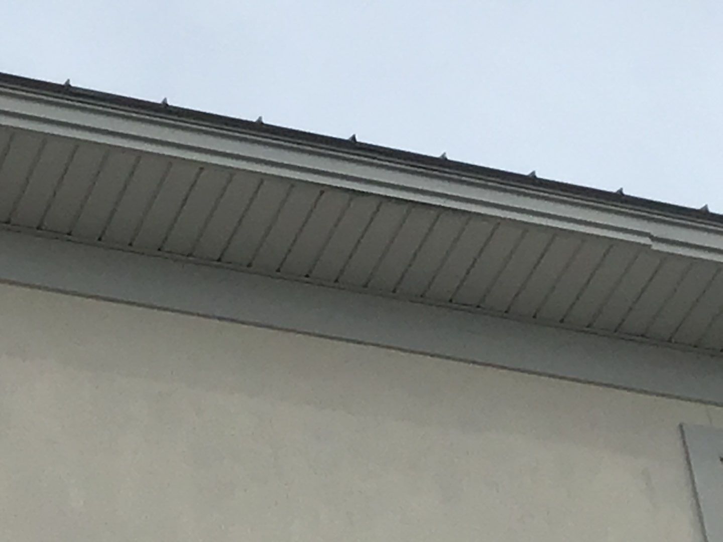 Soffit and Fascia Roof Replacement using 60' Ladders in Navarre by Gutter Professors