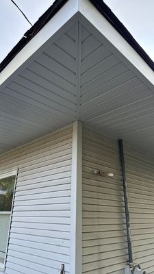 Turtle Shell gutter protection installation in Morris, IL 60450, photograph 34