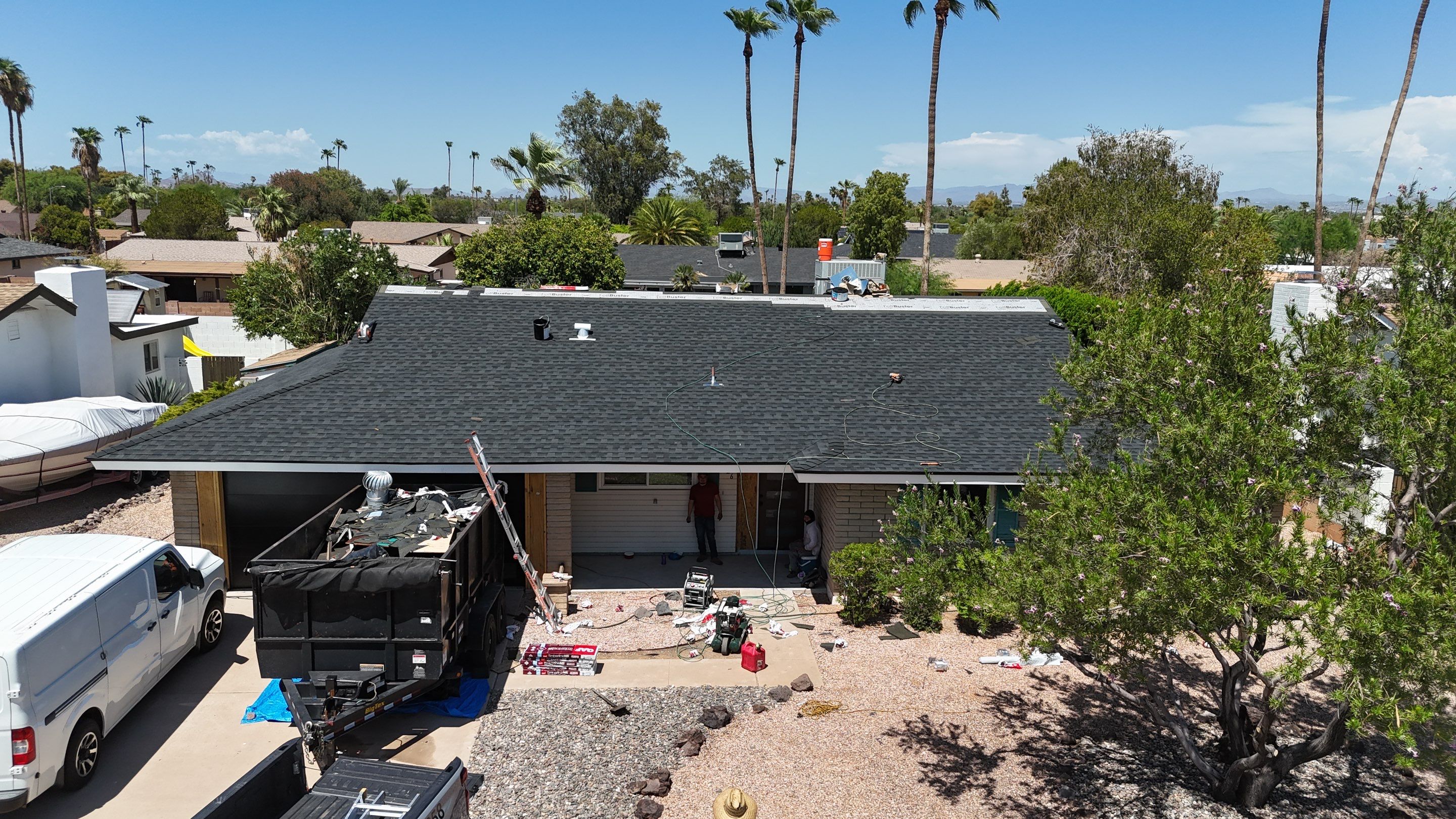 Project in Scottsdale, AZ by Saint Roofing