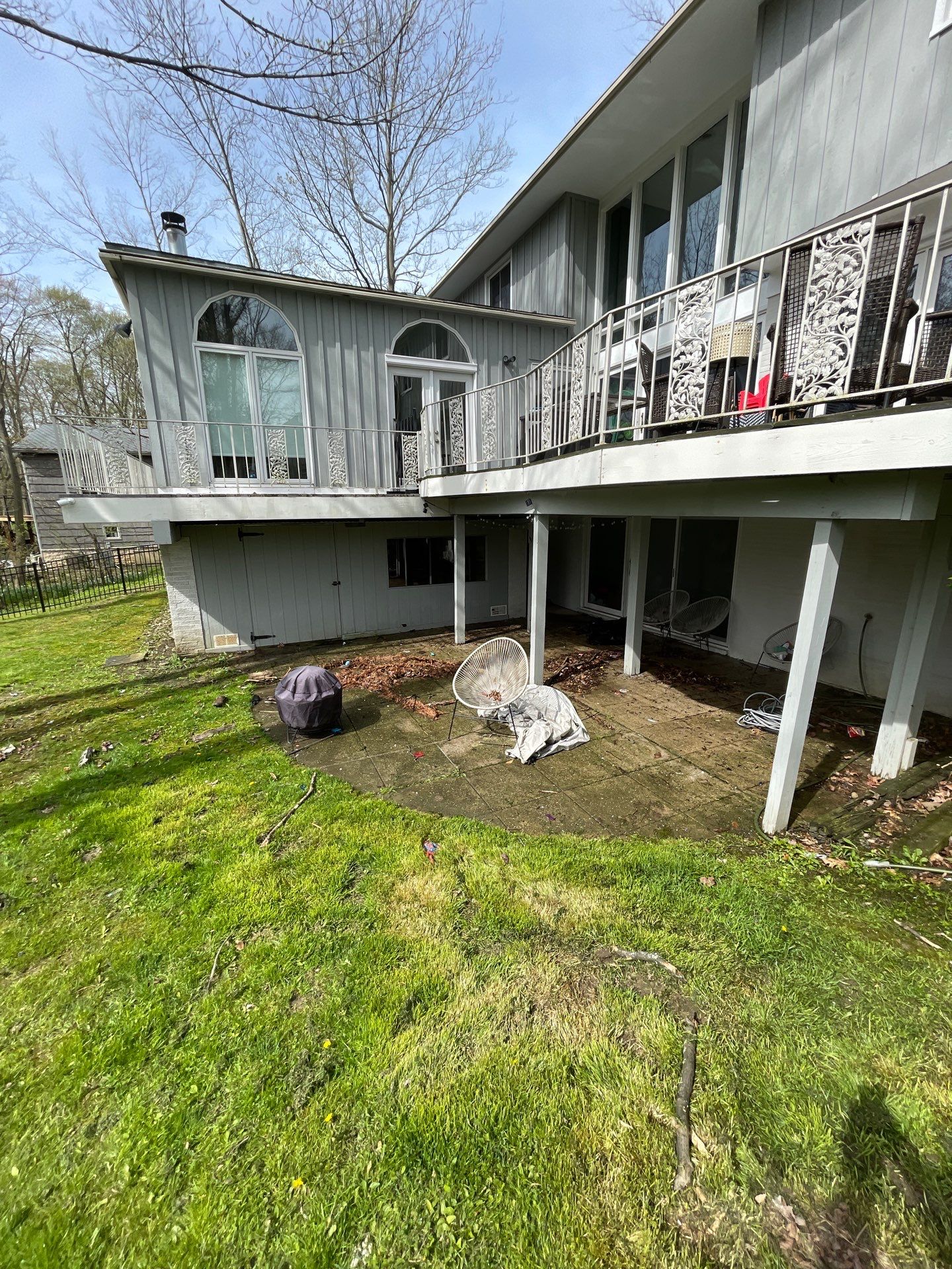 Deck Staining using Arborcoat Solid Stain by Callaway Contracting LLC