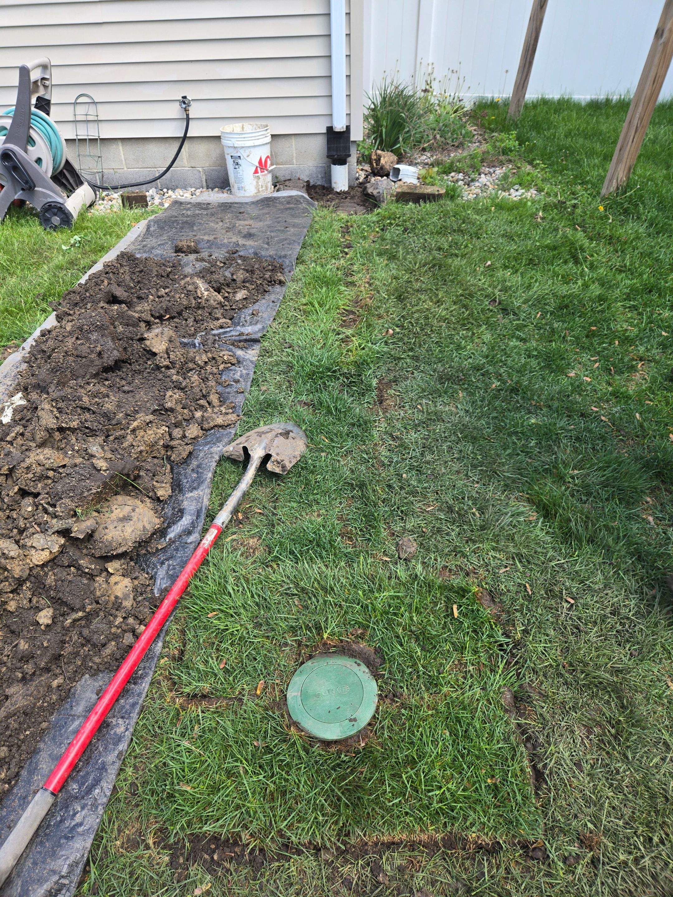 Downspout Discharge and Versatile Water Movement System by Allied Water Services