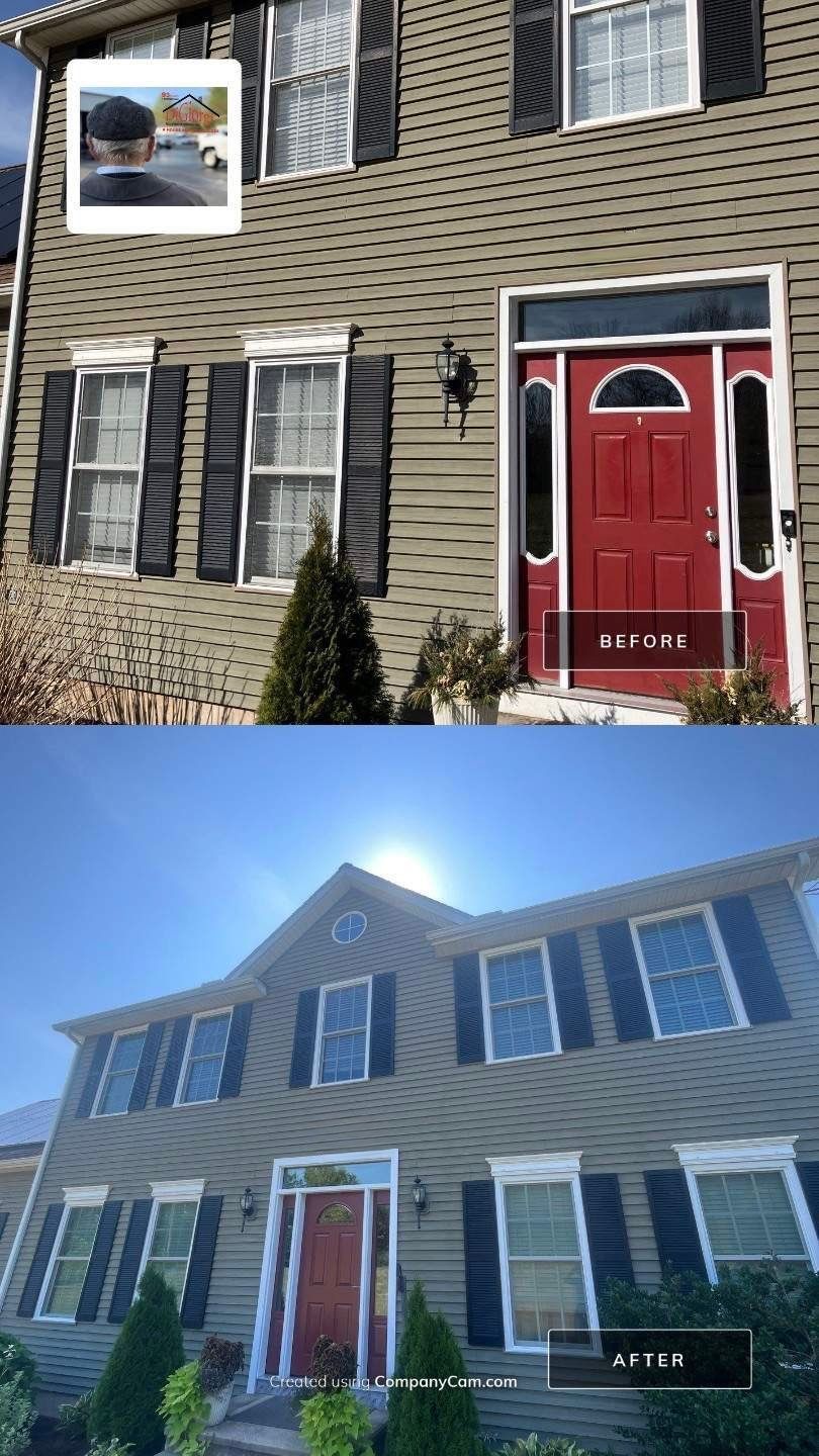 Complete Entry Door & Window Installation by DiGiorgi Roofing and Siding Inc