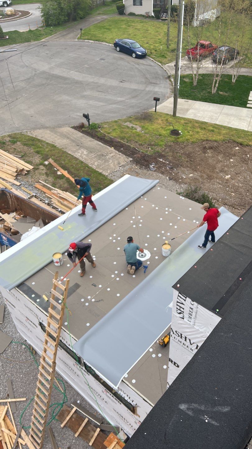 Residential Roofing Installation using TPO by Undersun Roofing 