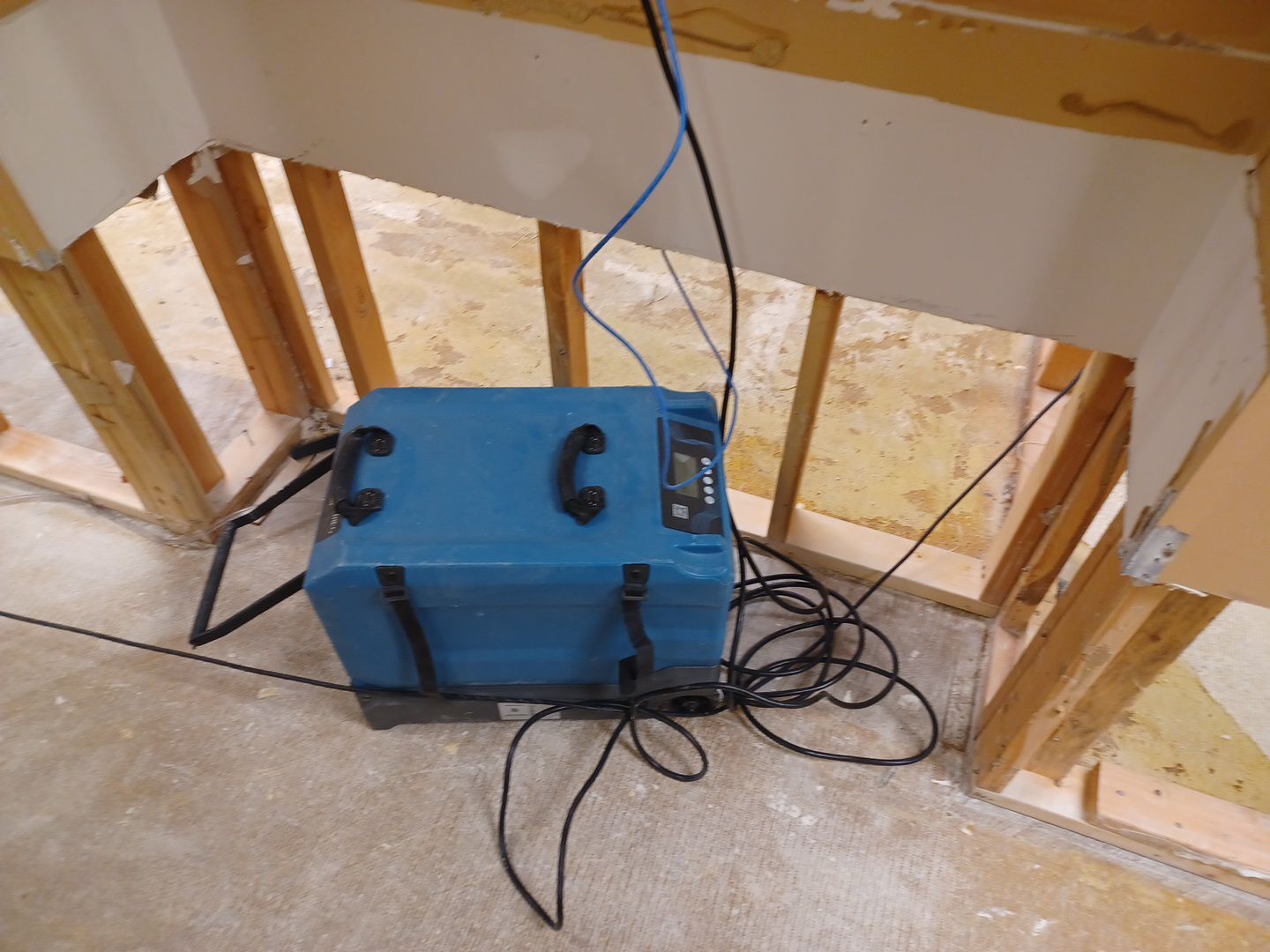 Project in Commerce Twp by EzDry Water Mitigation & Property Restoration