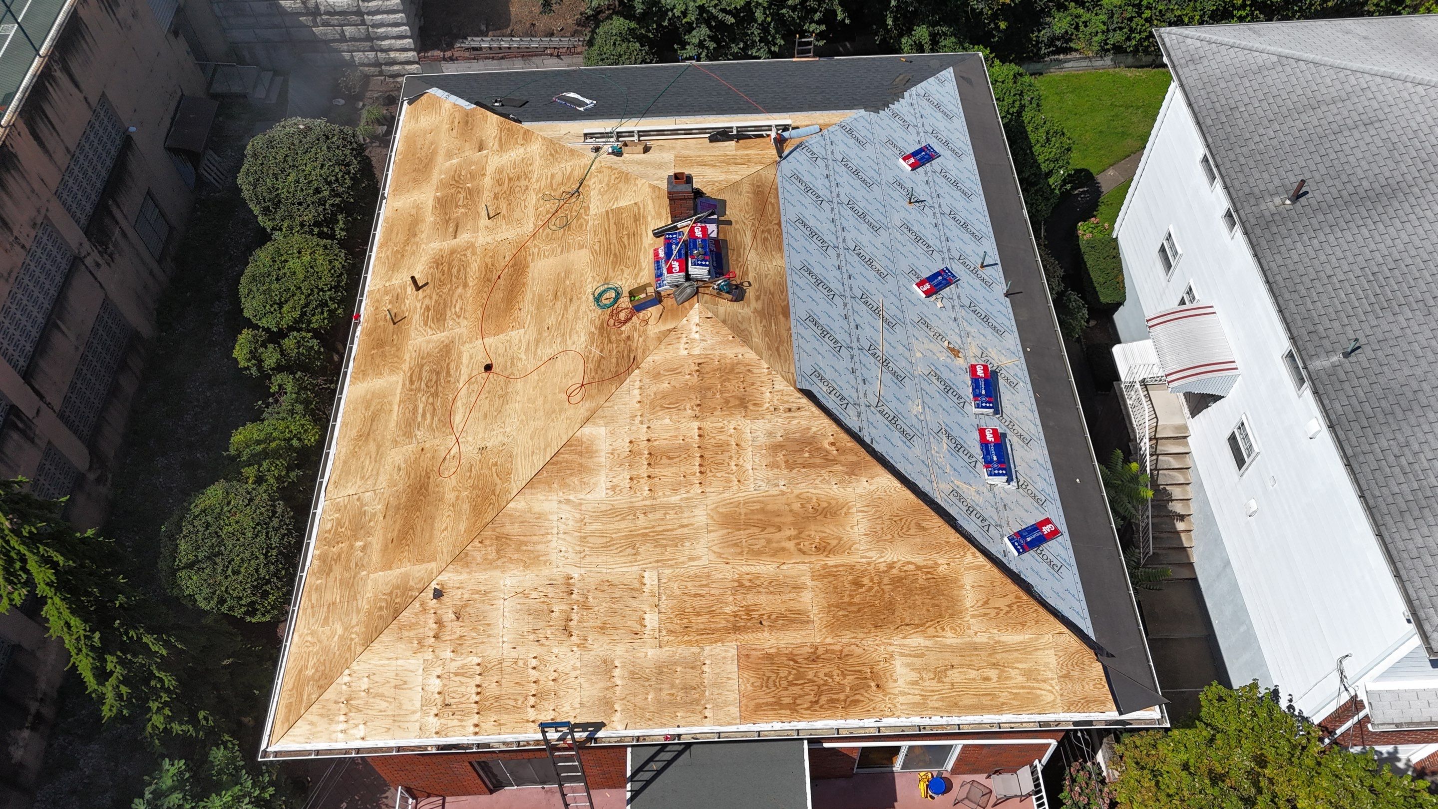 Roof Project in Fort Lee, NJ by All State Home Improvement Inc.