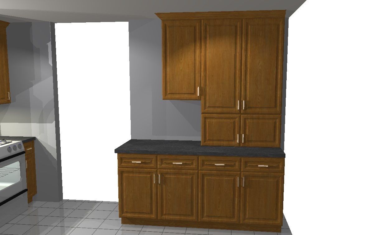 Kitchen Remodel using Cabinets by Home Concepts Construction