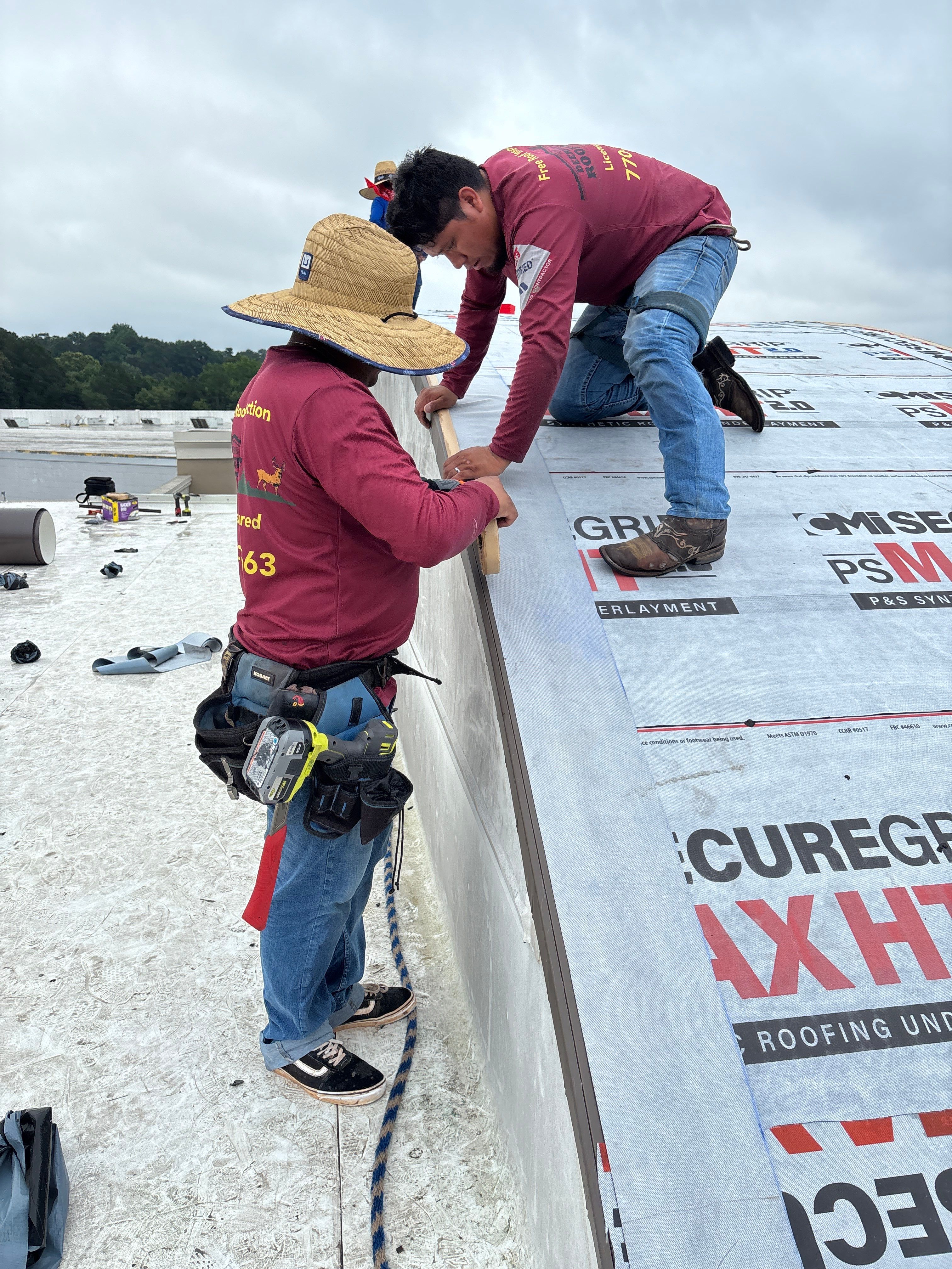 Roof repair  by Deerfield Roofing LLC