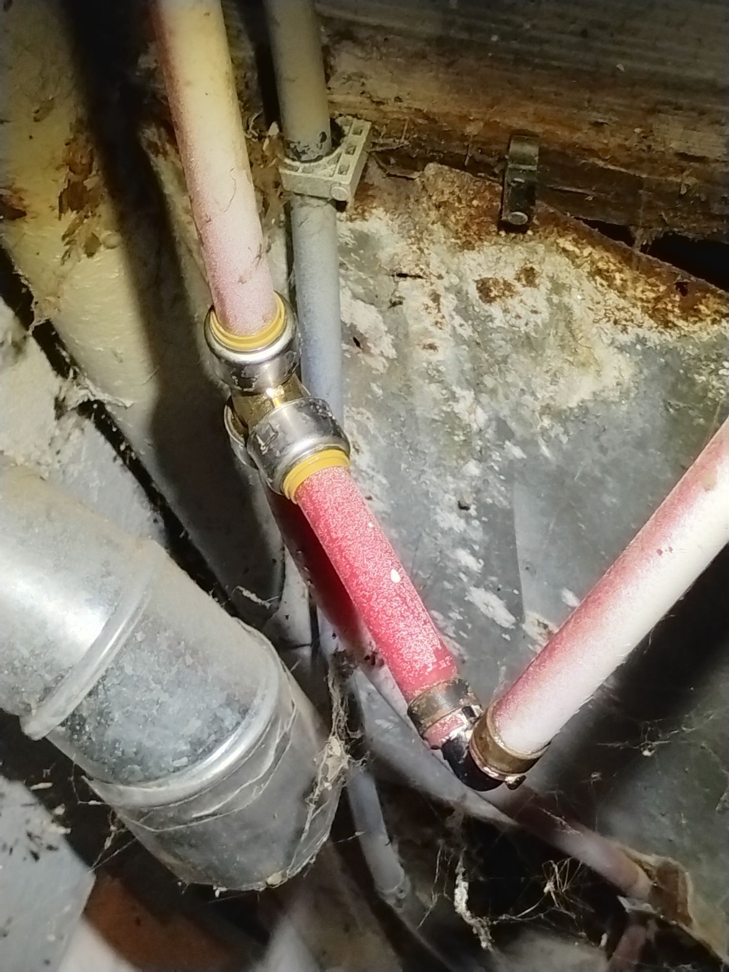 Roof Patch & Basement Plumbing Repair Project - Jennings, MO by Legendary Services Company LLC.