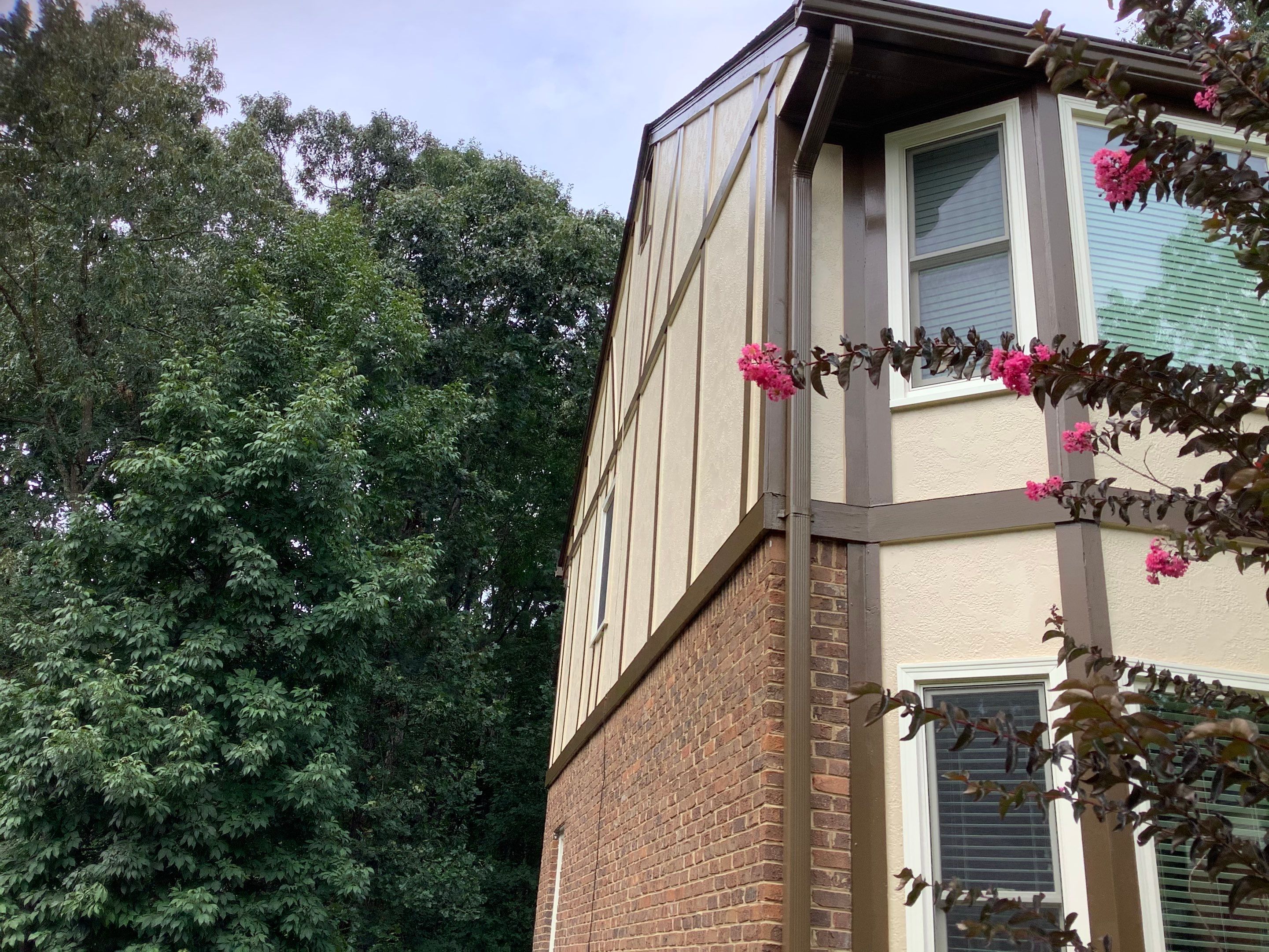 Complete Exterior Painting and Trim Refresh for Roswell Tudor Home by Swift Home Renovations