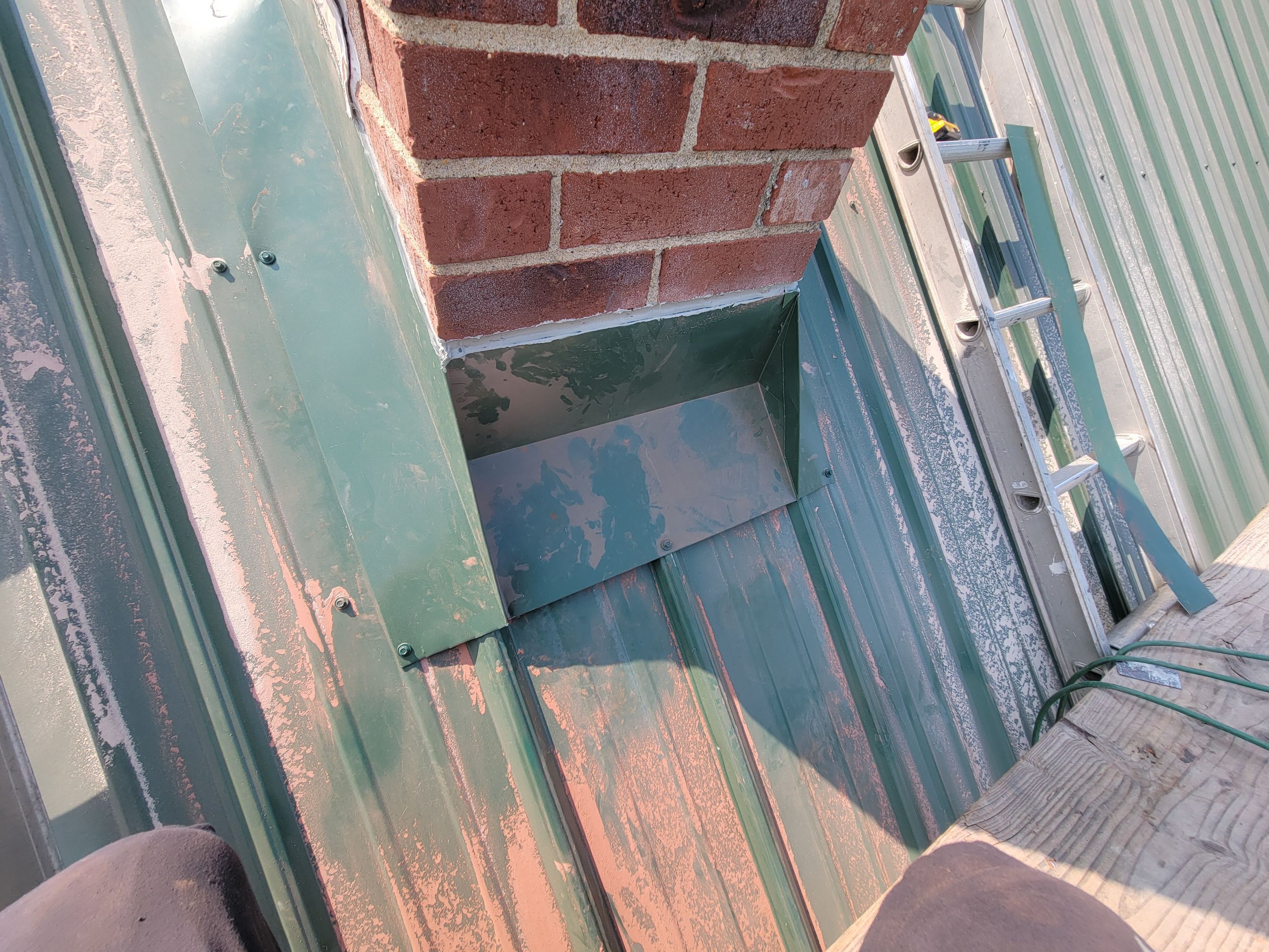 Roof Repair using All Thats Metal 29g Currigated  by The B.A.R Roofing