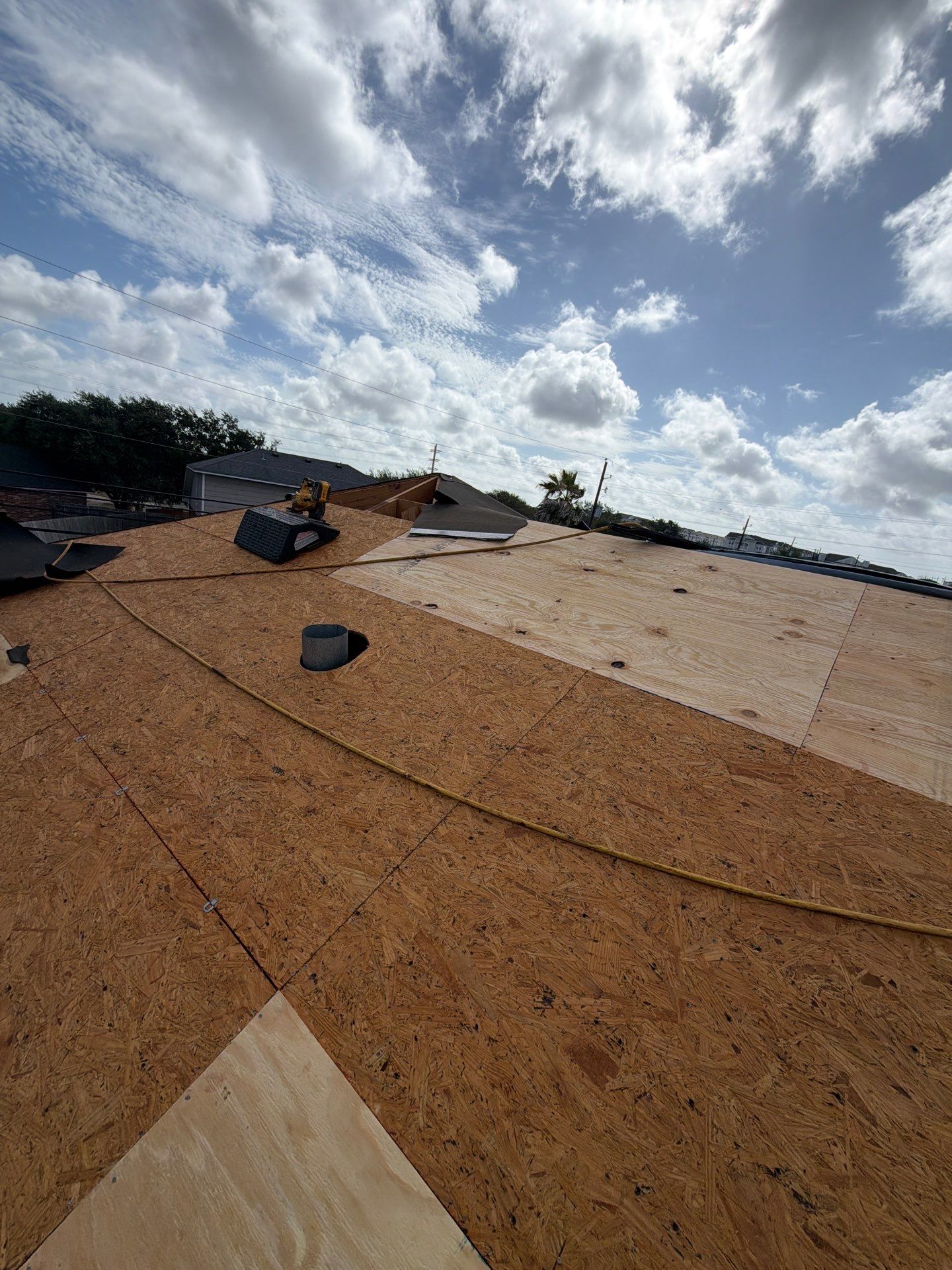 New Roof with better Ventilation  by Bayfront Roofing and Construction