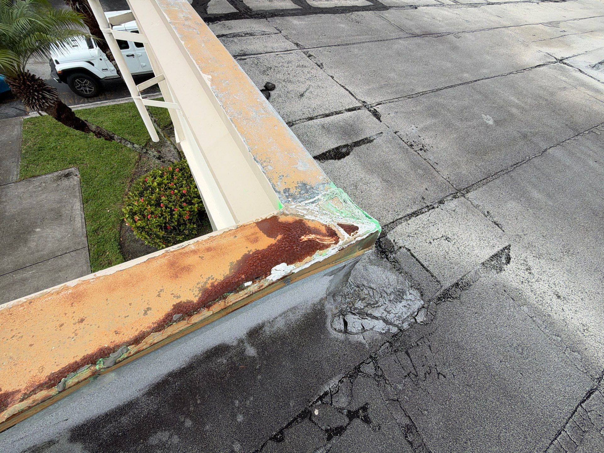 Commercial Roof Restoration and HVAC Flashing Repairs in Pompano Beach by Roof King LLC