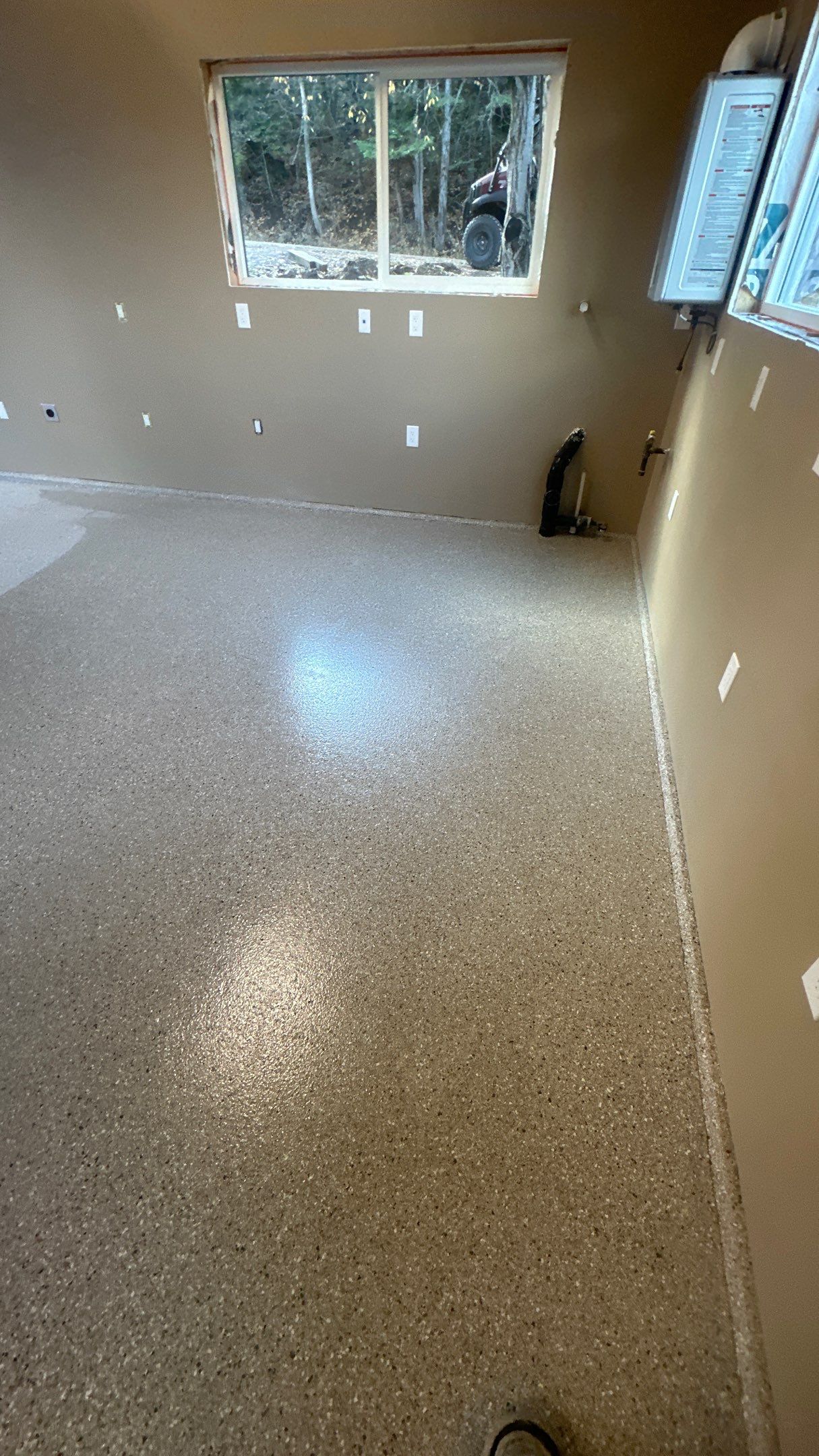 Shop Transformation using Claystone Hybrid by Croc Coatings, LLC