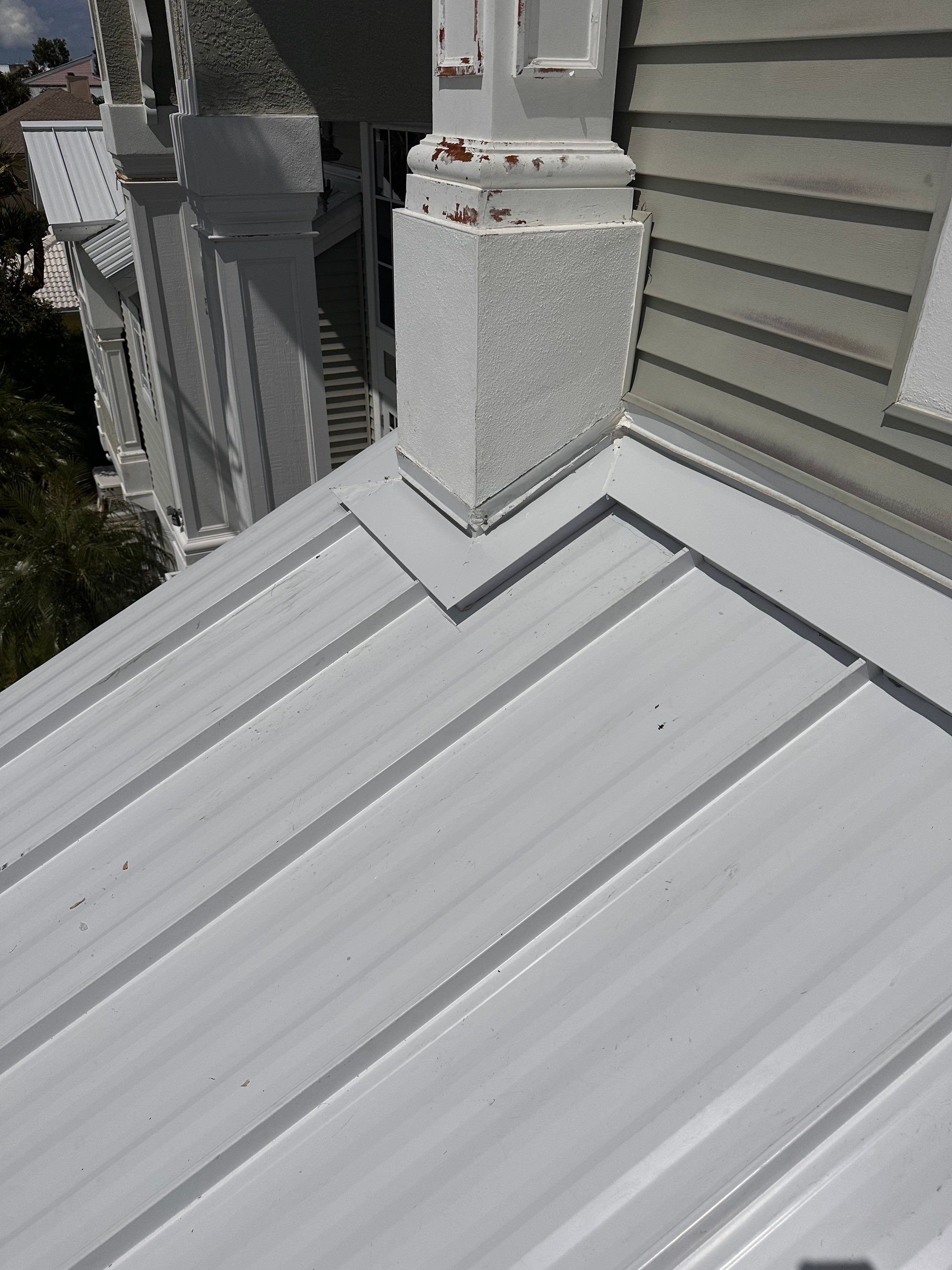 Sanibel Island Standing Seam Roof Replacement by Four Peaks Roofing
