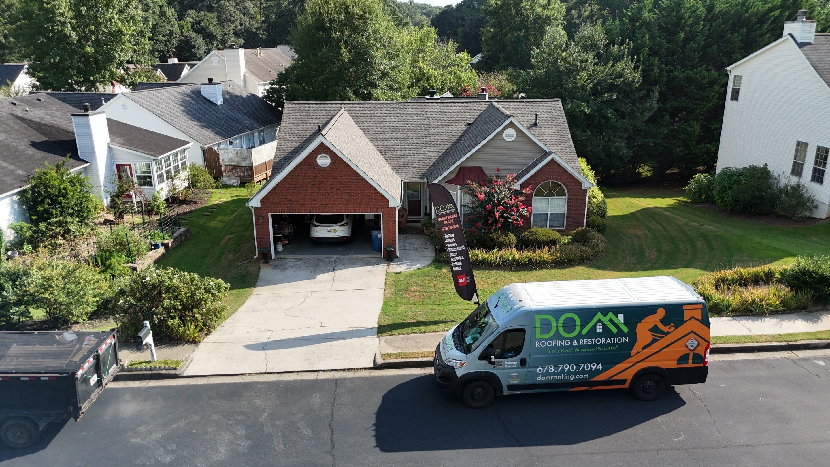  Nesbitt Crossing Way Duluth Roof Replacement  by Dom Roofing & Restoration