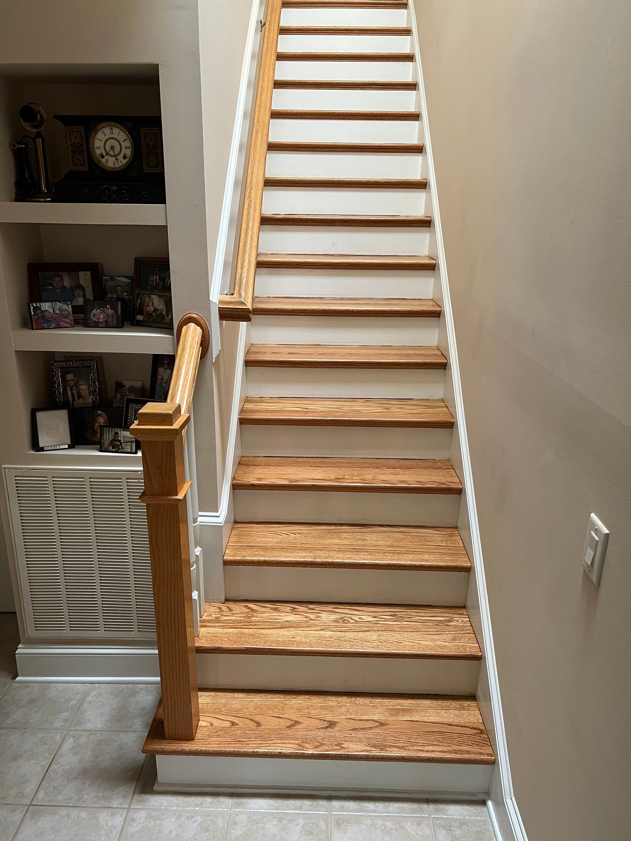 A beautiful refinishing project in The Oaks, Chapel Hill by Accent Custom Floors