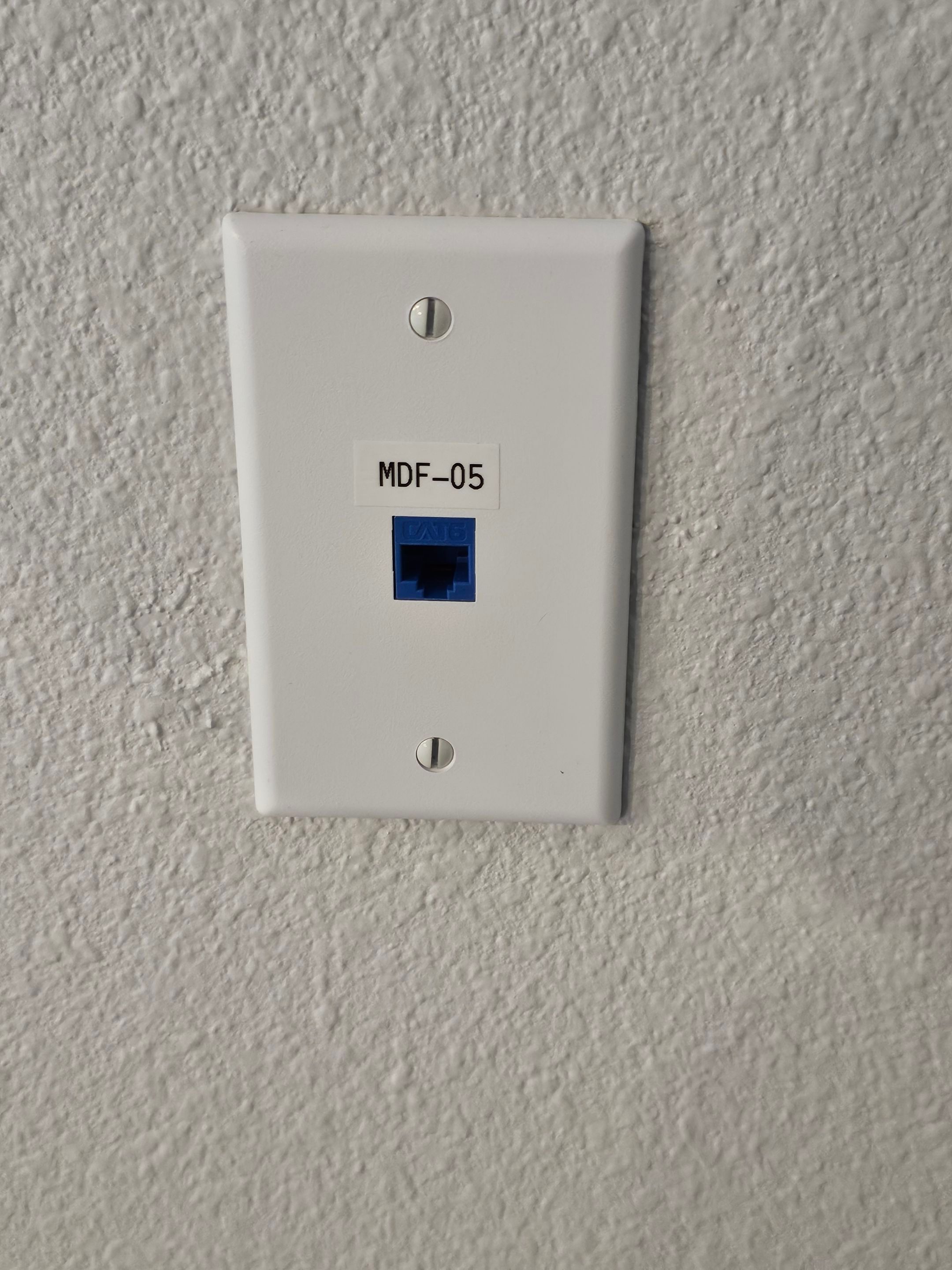 Structured Network Cabling Project in Temecula by Ring and Ping Inc.