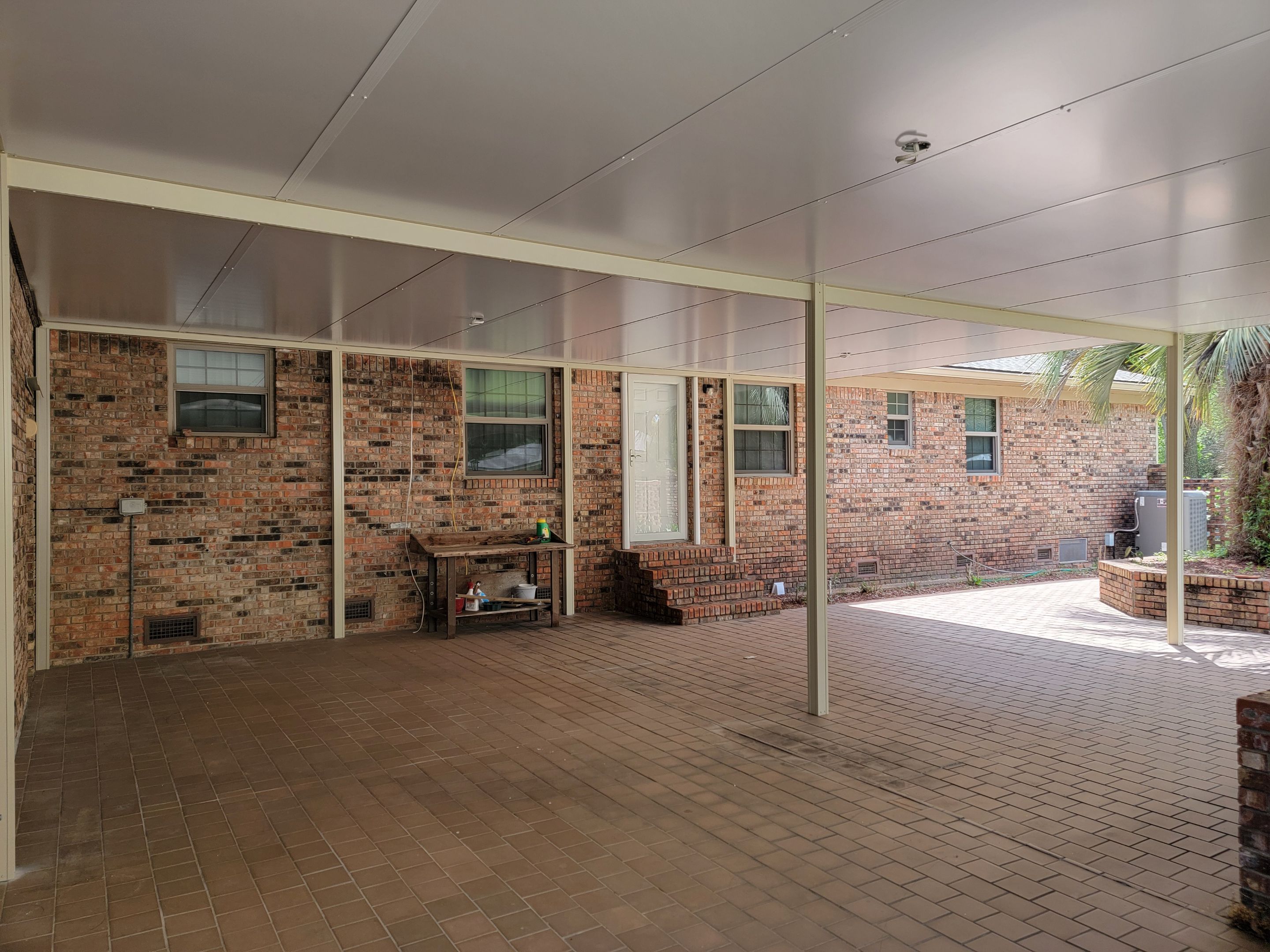 Patio Cover using Colorbeam by Titan Sunrooms
