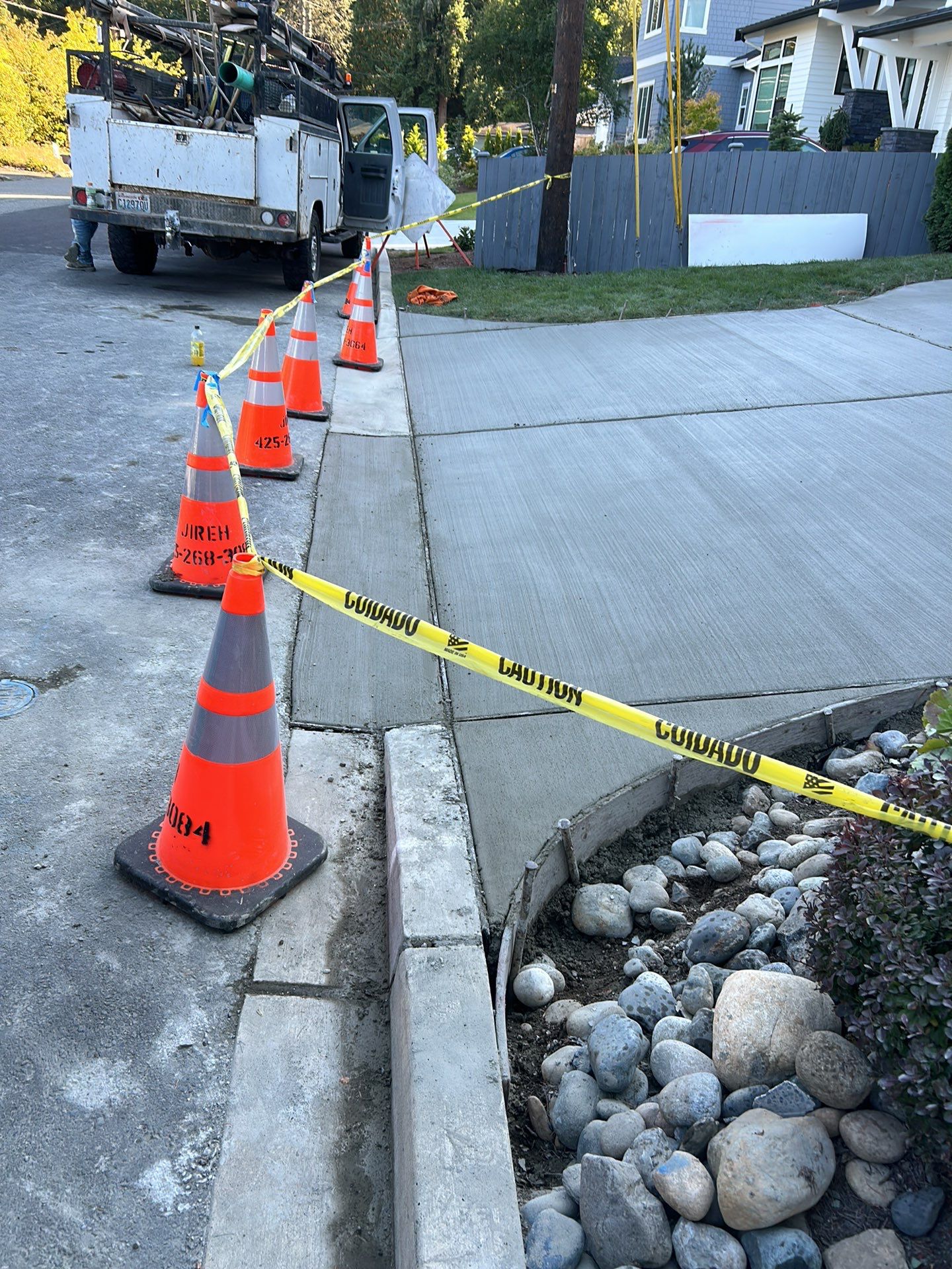 MN Custom Homes | Concrete Driveway  by Jireh Asphalt & Concrete Inc 