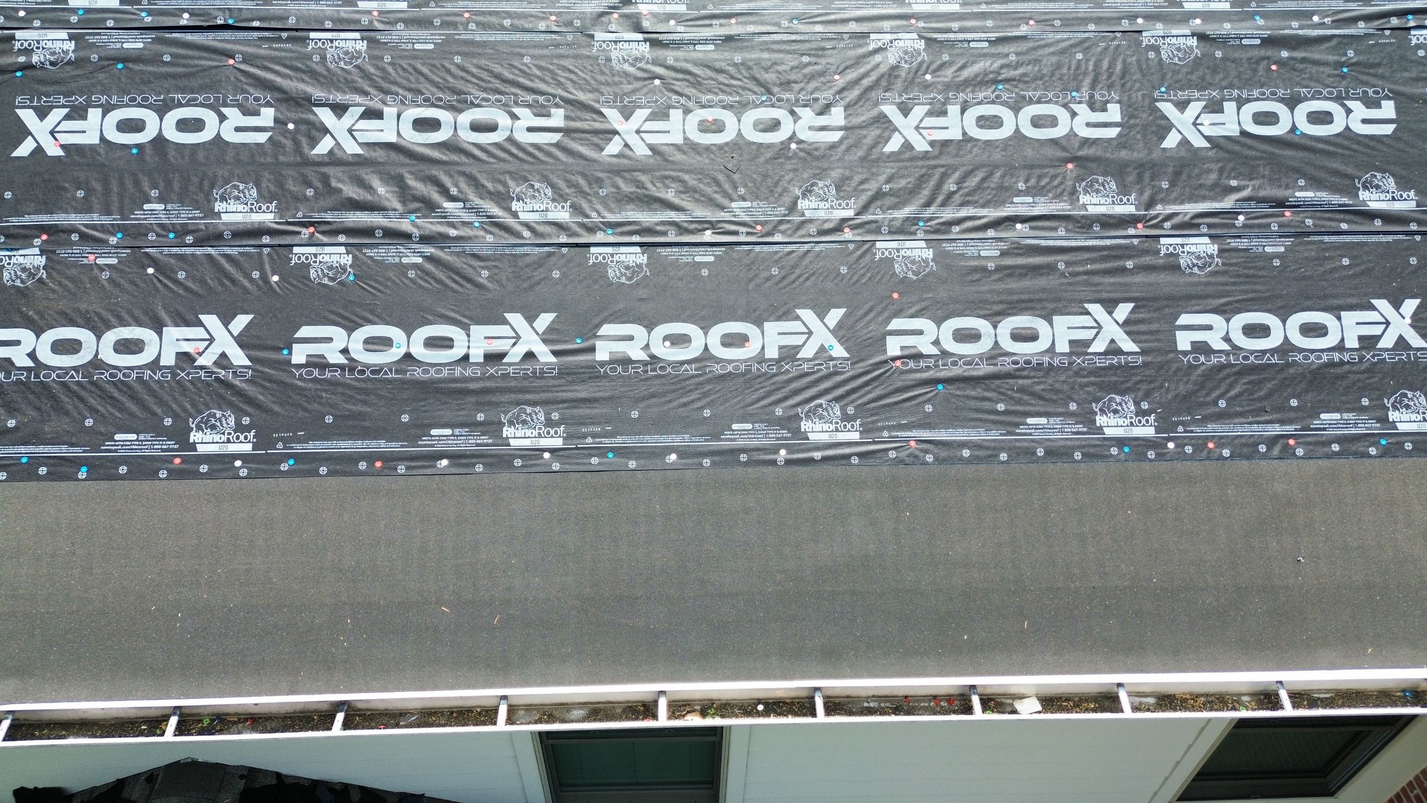 Residential Roofing Installation using Duration Series Shingles - Colonial Slate by RoofX 